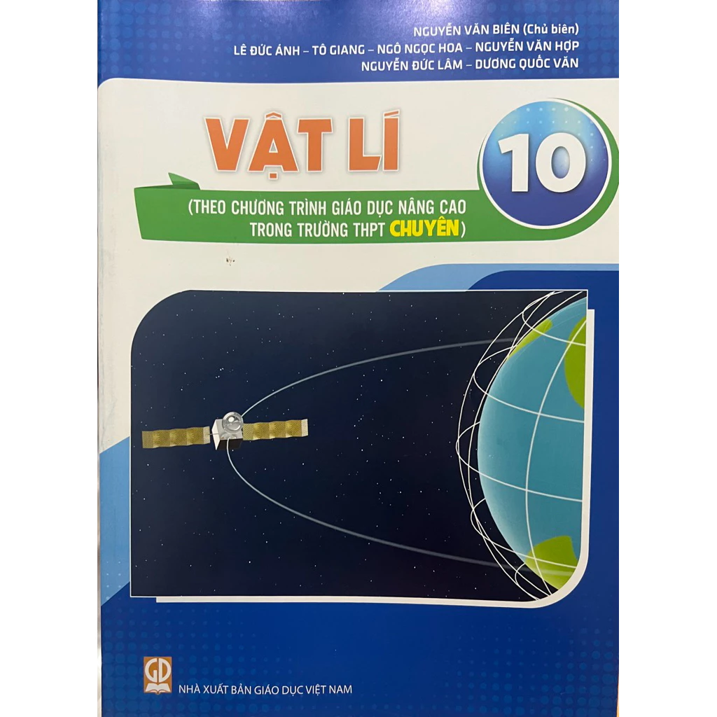 Bộ sách Vật Lí 10 - 11 - 12 Theo Chương Trình Giáo Dục Nâng Cao Trong Trường THPT CHUYÊN - NXB Giáo Dục (Combo 3 cuốn SGK)