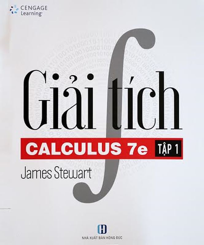 GIẢI TÍCH - TẬP 1 - CALCULUS 7E - James Stewart