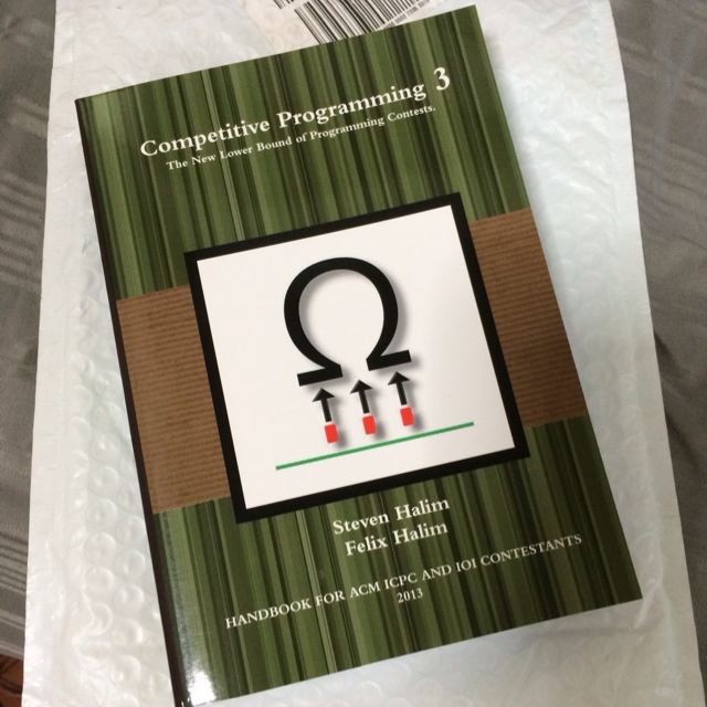 Competitive Programming - Steven Halim 3rd Edition