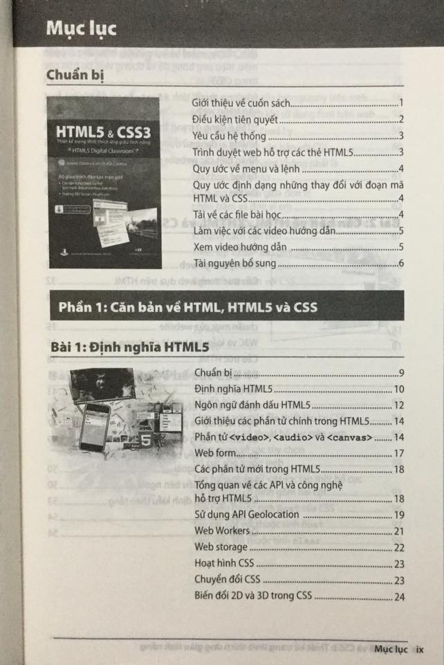 HTML5 & CSS3 Thiết Kế Trang Web Thích Ứng Giàu Tính Năng [Tủ sách FPT] HTML CSS