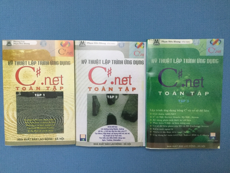 Combo Kỹ thuật lập trình ứng dụng C# .Net toàn tập (3 tập)