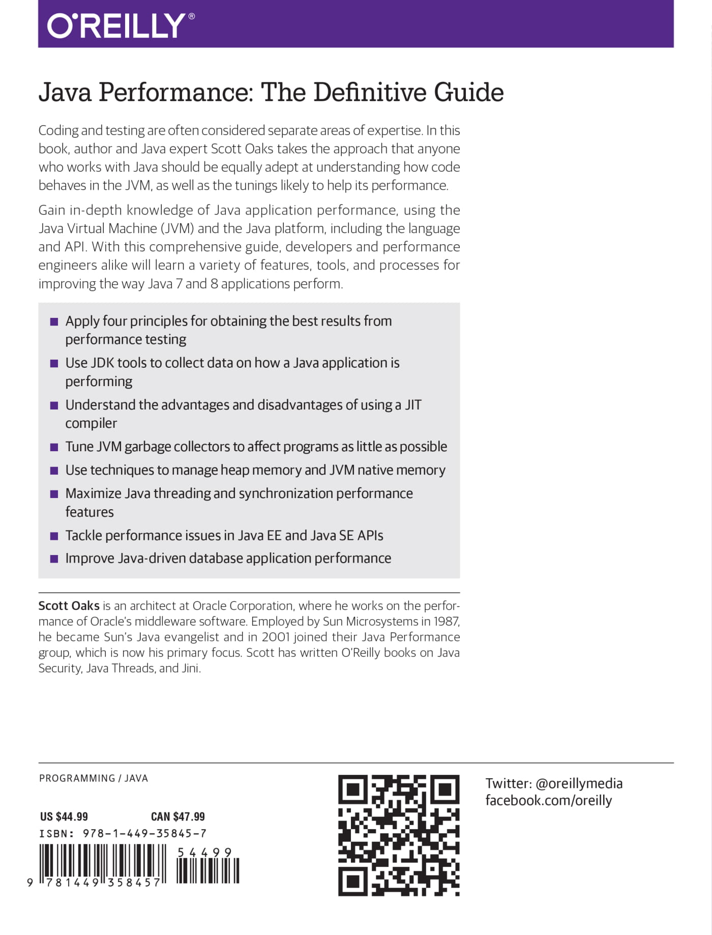 Java Performance: The Definitive Guide: Getting the Most Out of Your Code 1st Edition