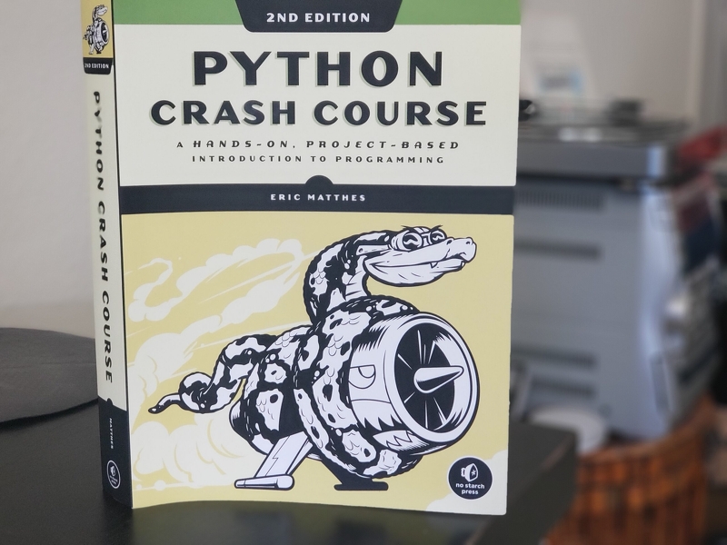 Python Crash Course, 2nd Edition: A Hands-On, Project-Based Introduction to Programming
