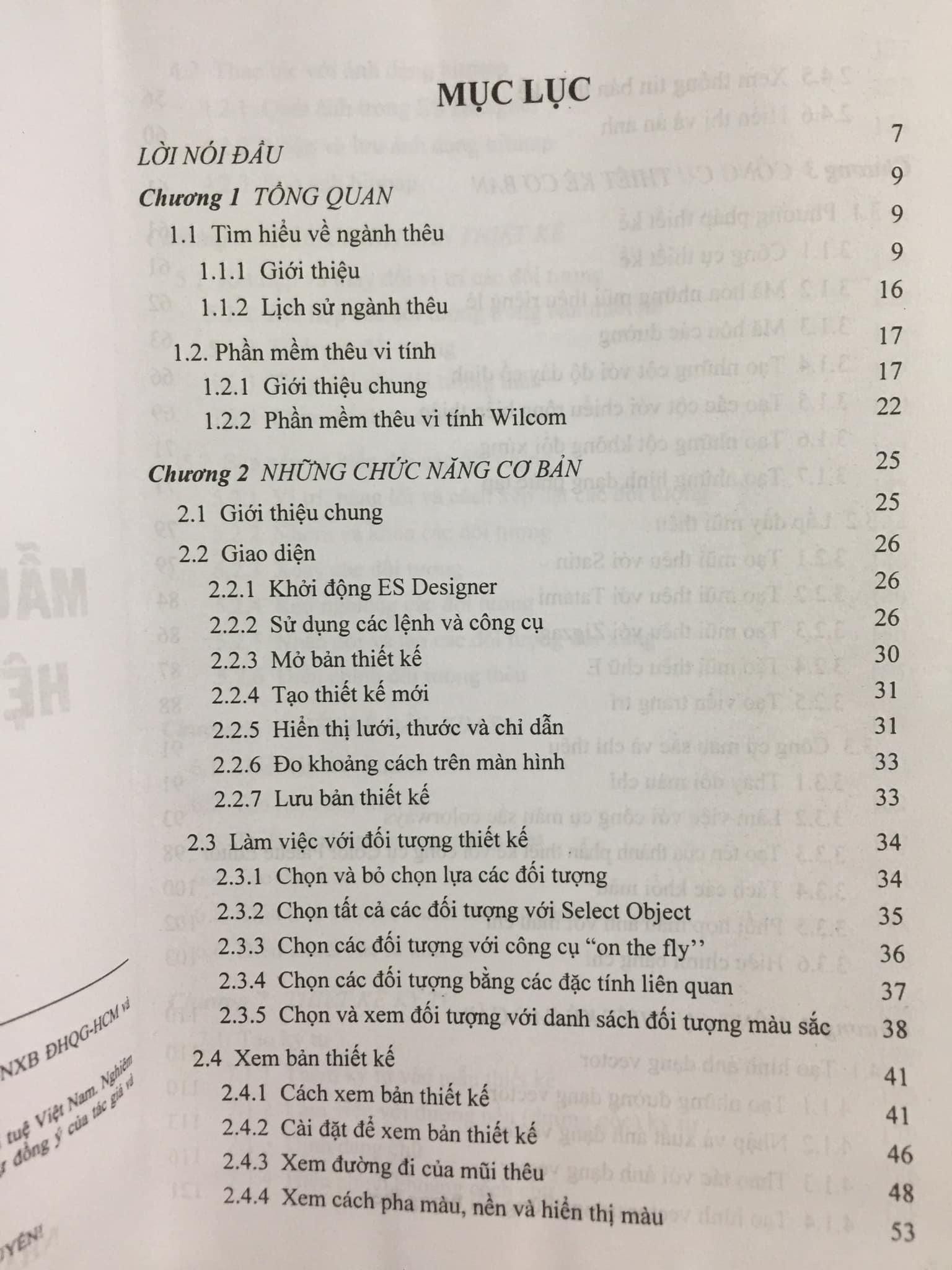 Thiết kế mẫu thêu vi tính trên hệ thống Wilcom ES - Trần Đại Nguyên, Nguyễn Thị Như Lan