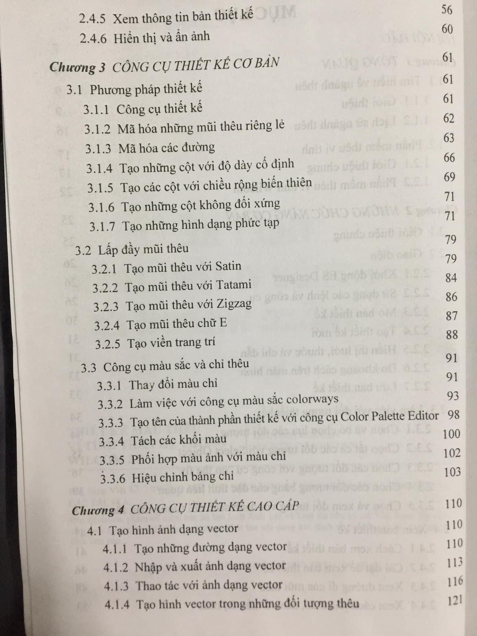 Thiết kế mẫu thêu vi tính trên hệ thống Wilcom ES - Trần Đại Nguyên, Nguyễn Thị Như Lan