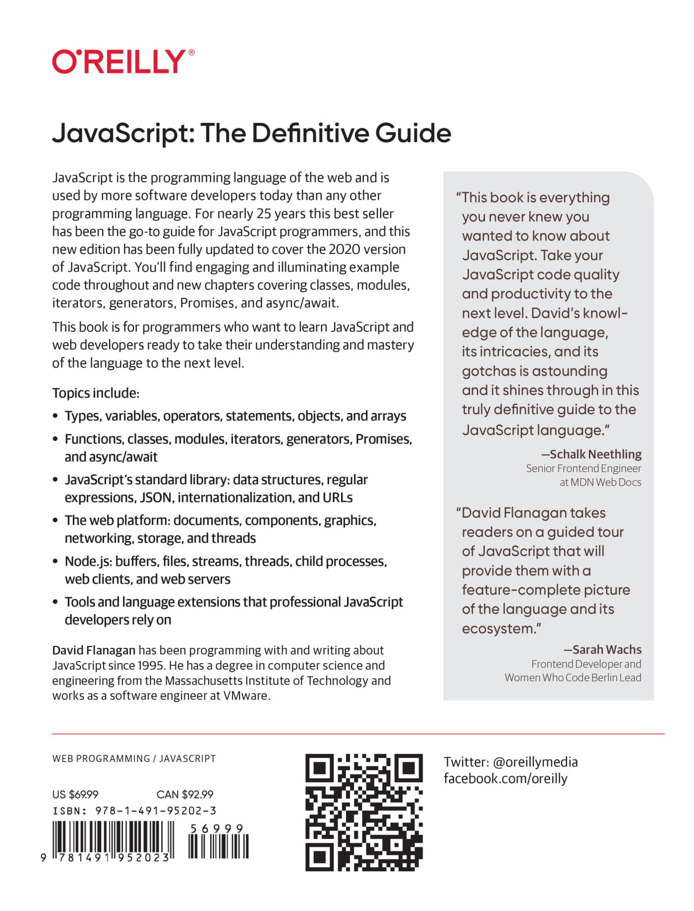 JavaScript: The Definitive Guide: Master the World's Most-Used ...