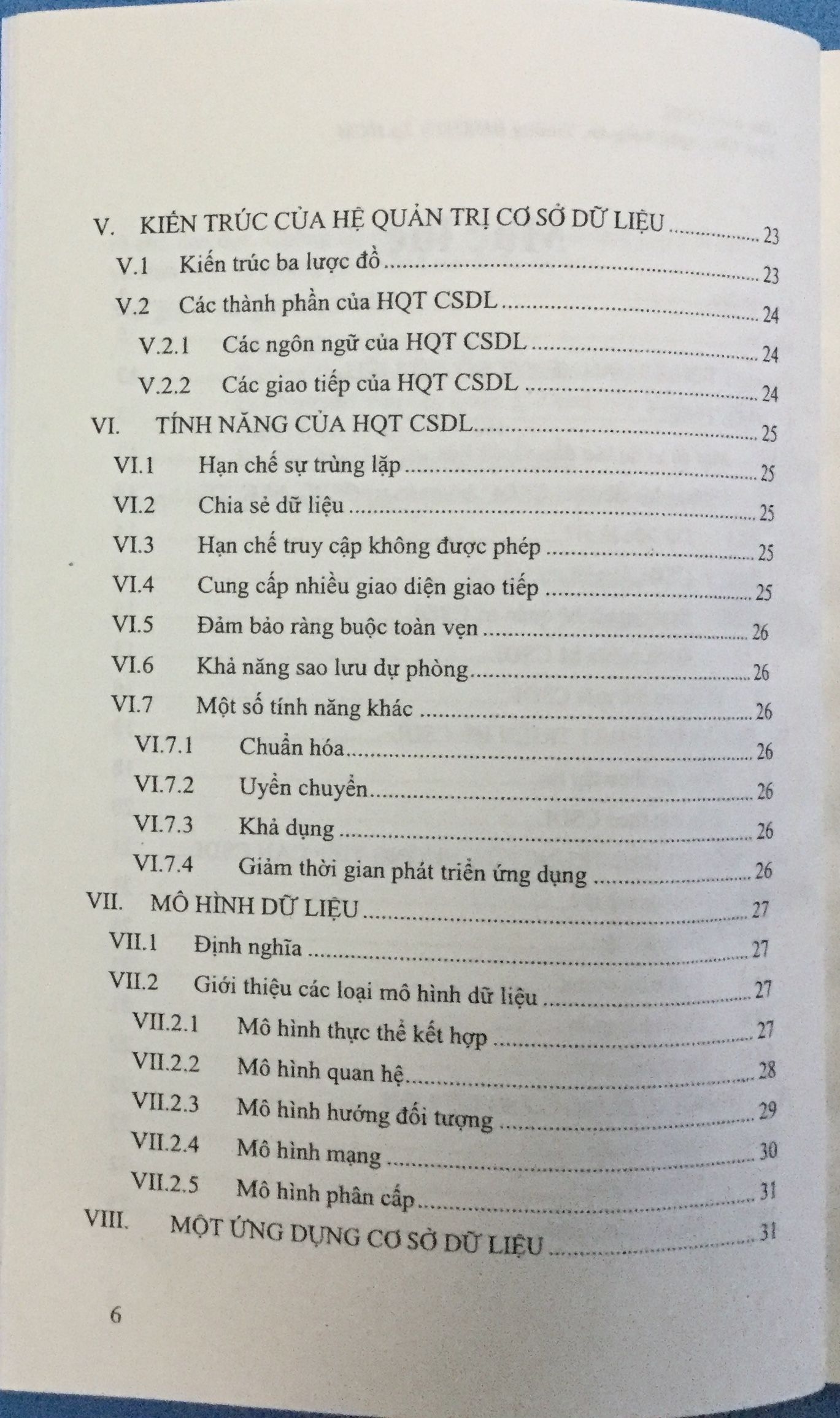 Giáo trình Cơ sở dữ liệu - Đồng Thị Bích Thủy