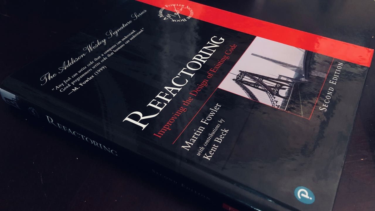 Refactoring: Improving the Design of Existing Code 2nd editon
