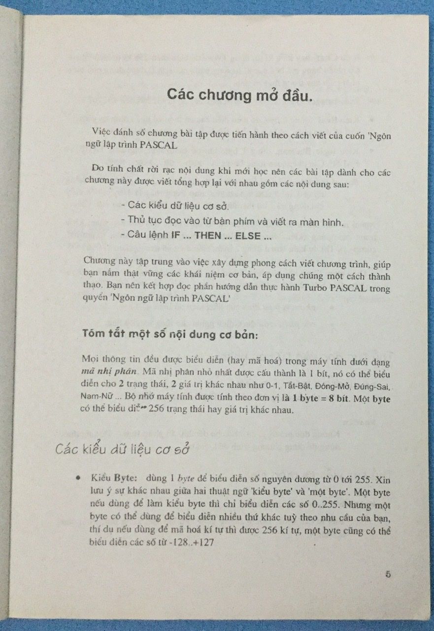 Bài tập Ngôn Ngữ Lập Trình Pascal Quách Tuấn Ngọc