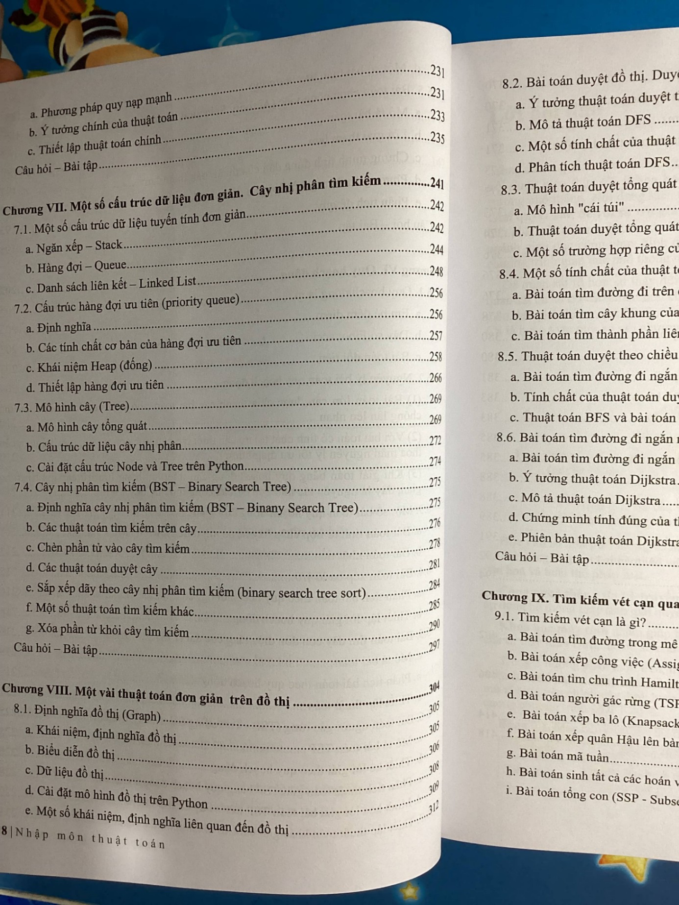 Combo 2 sách Nhập môn thuật toán và Python lập trình thuật toán - Bùi Việt Hà