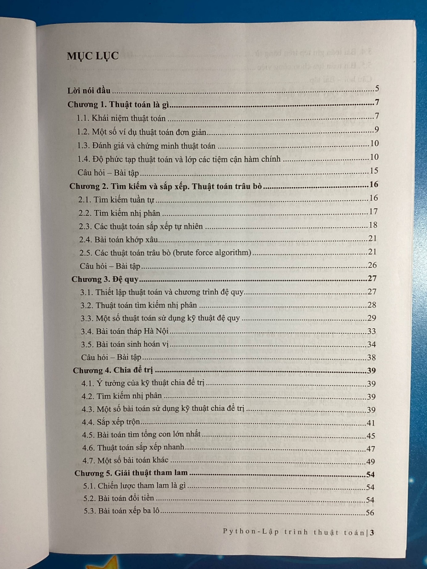 Combo 2 sách Nhập môn thuật toán và Python lập trình thuật toán - Bùi Việt Hà