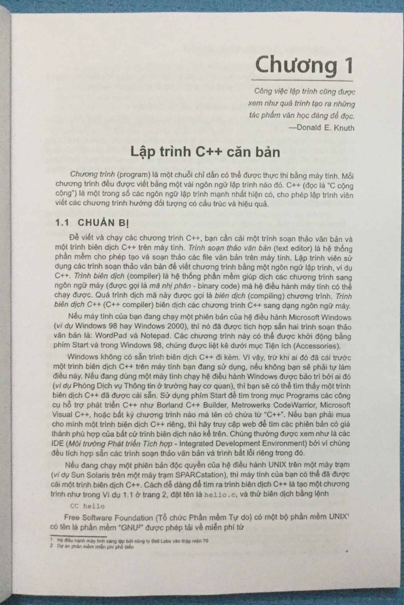 Lập trình cơ bản với C++ (FPT)