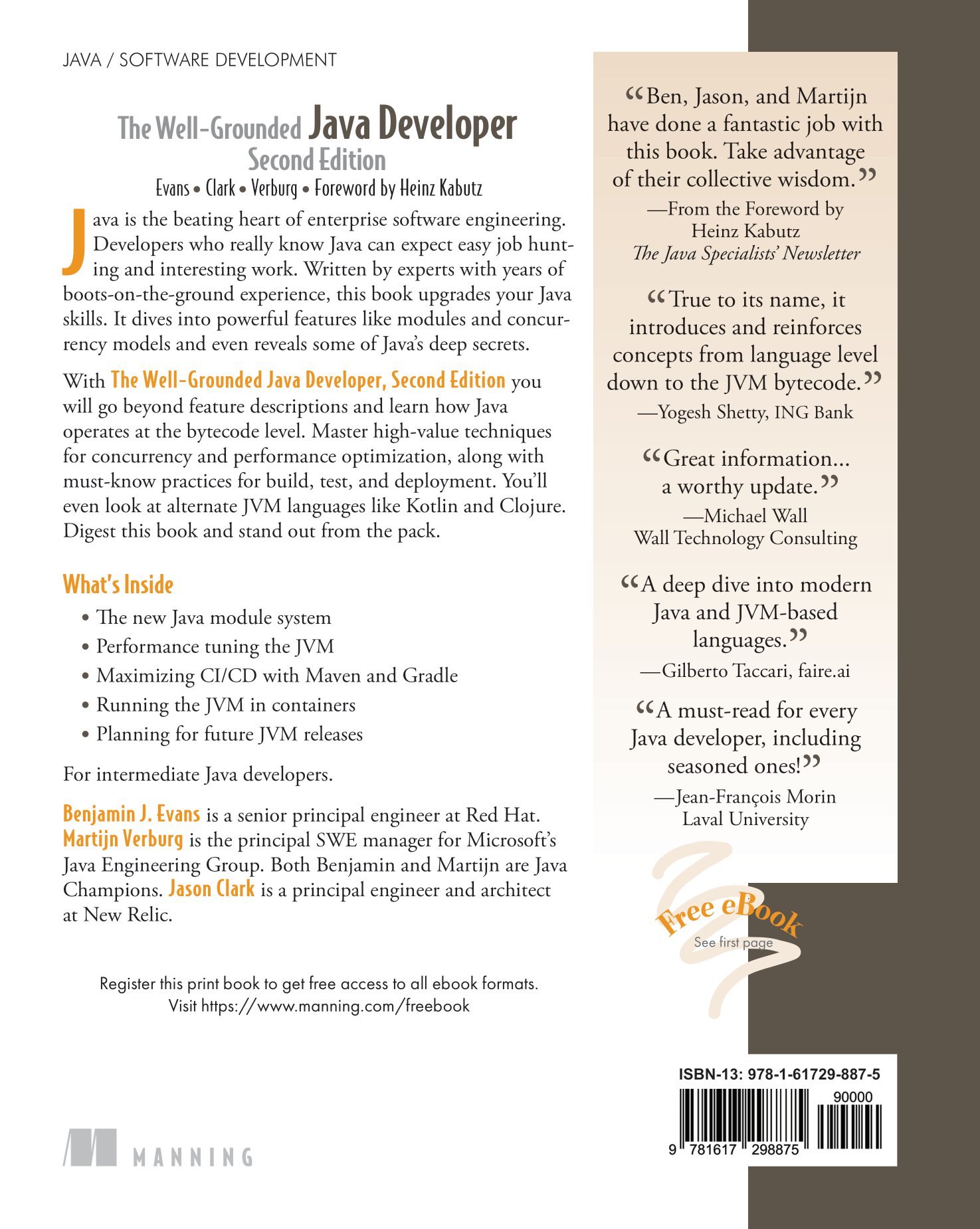 Well-Grounded Java Developer, 2nd edition, 2023