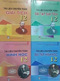 [Sách photo] Combo Tài Liệu Chuyên Toán Lớp 12 (Bộ 4 Cuốn)