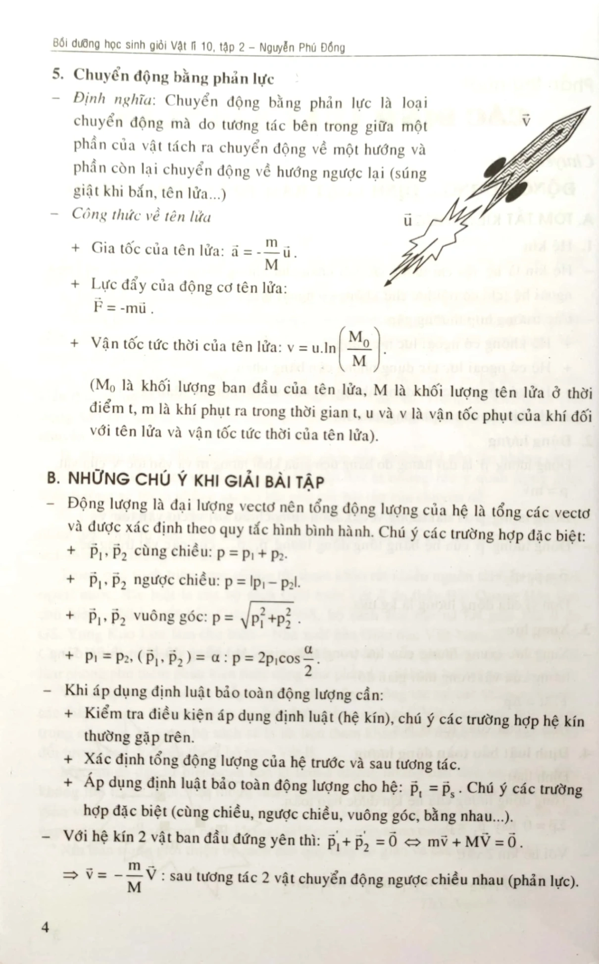 Bồi Dưỡng Học Sinh Giỏi Vật Lý 10 Tập 2 - Nguyễn Phú Đồng -A5