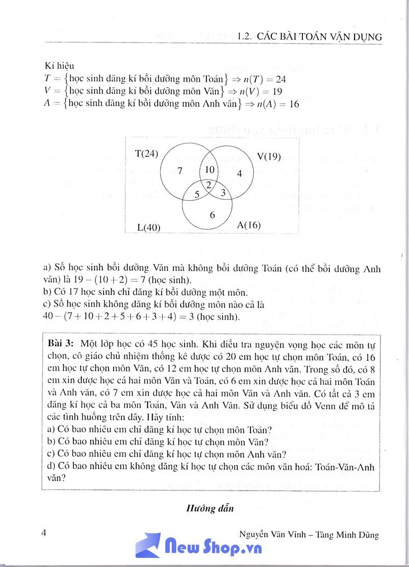 Tuyển tập các bài toán có nội dung thực tế Bồi dưỡng học sinh giỏi Toán THCS và luyện thi vào lớp 10 - Nguyễn Văn Vĩnh