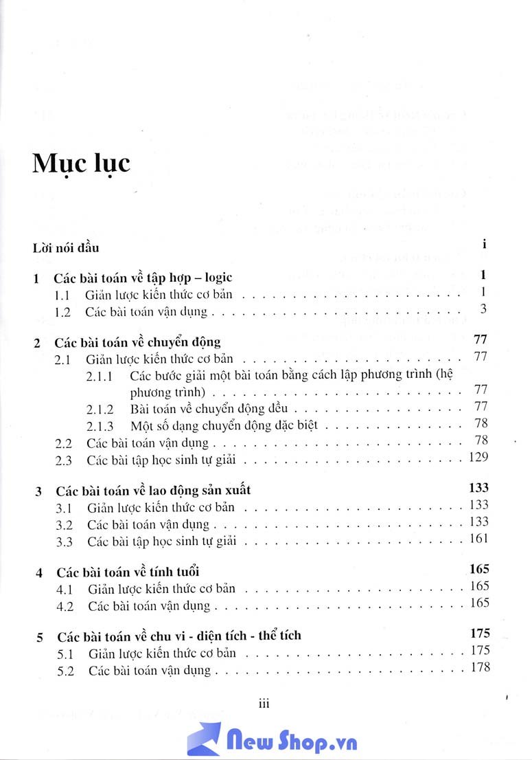 Tuyển tập các bài toán có nội dung thực tế Bồi dưỡng học sinh giỏi Toán THCS và luyện thi vào lớp 10 - Nguyễn Văn Vĩnh