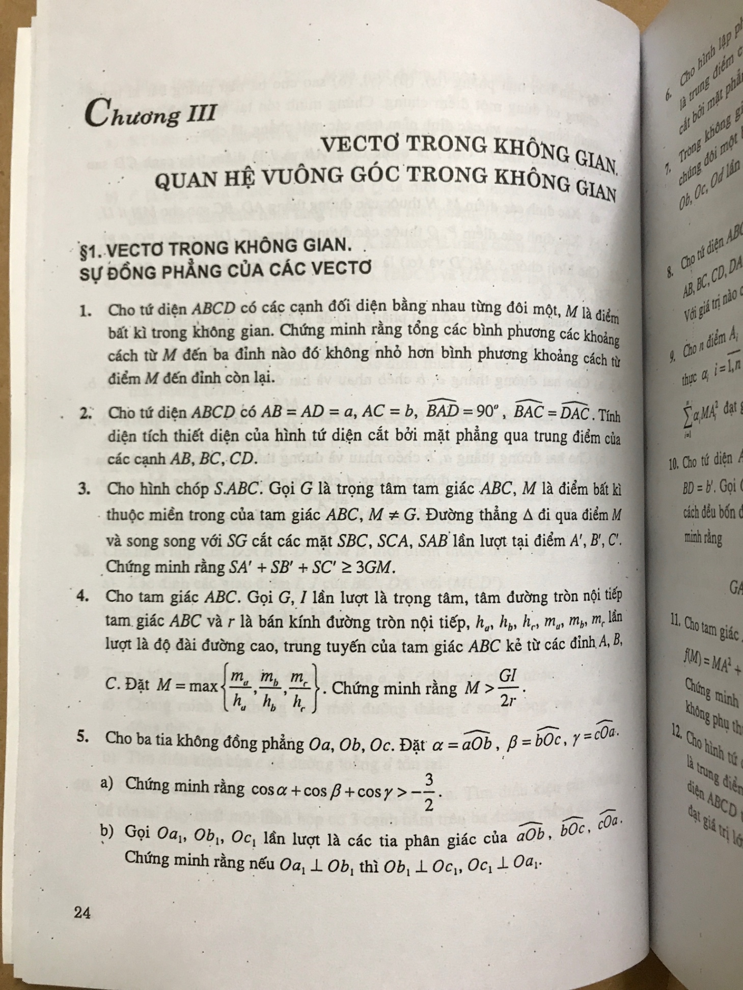 Tài liệu chuyên toán Bài tập Hình học 11 -Đoàn Quỳnh -A5