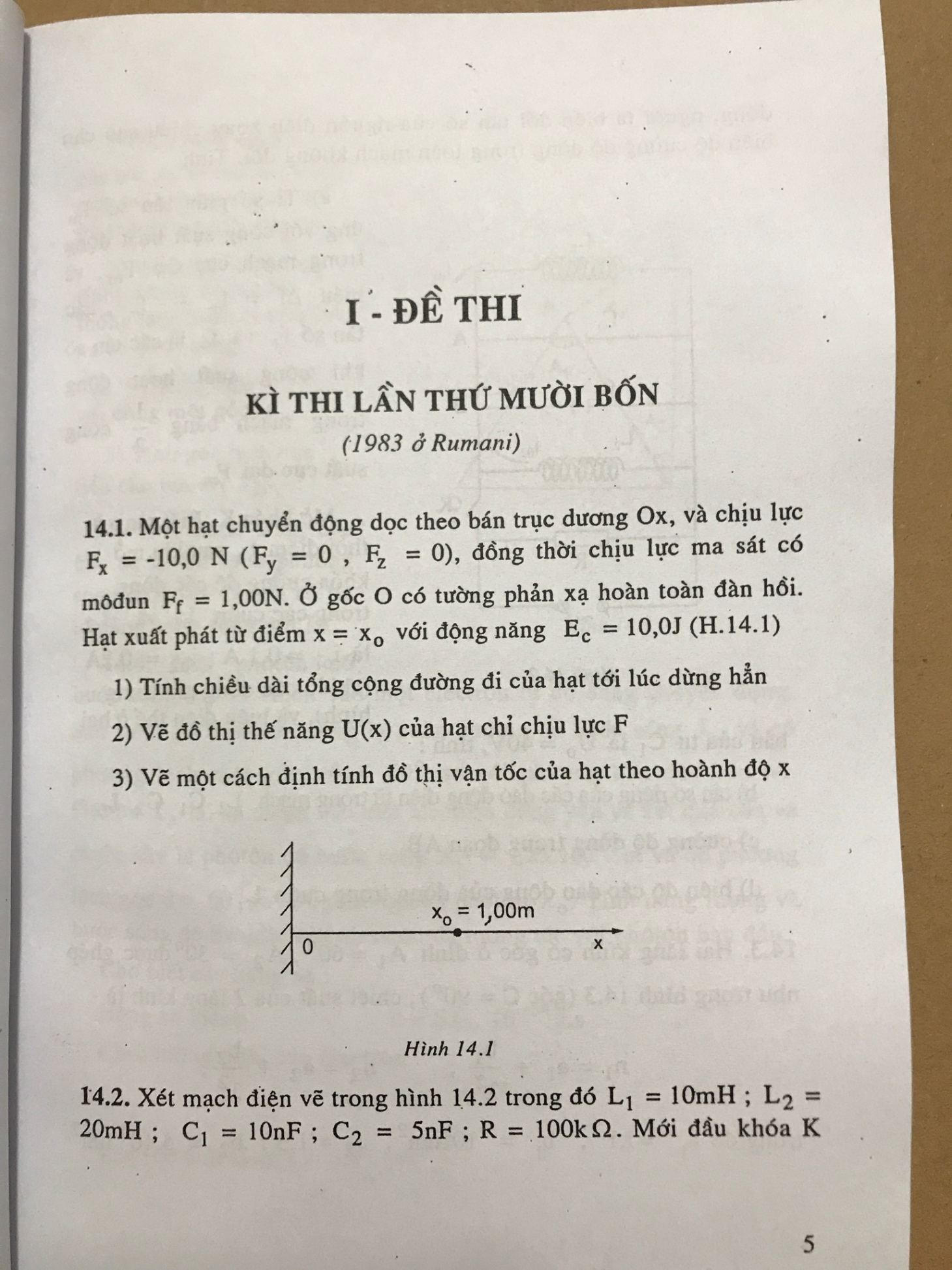 Bài thi Vật lí Quốc tế tập 2