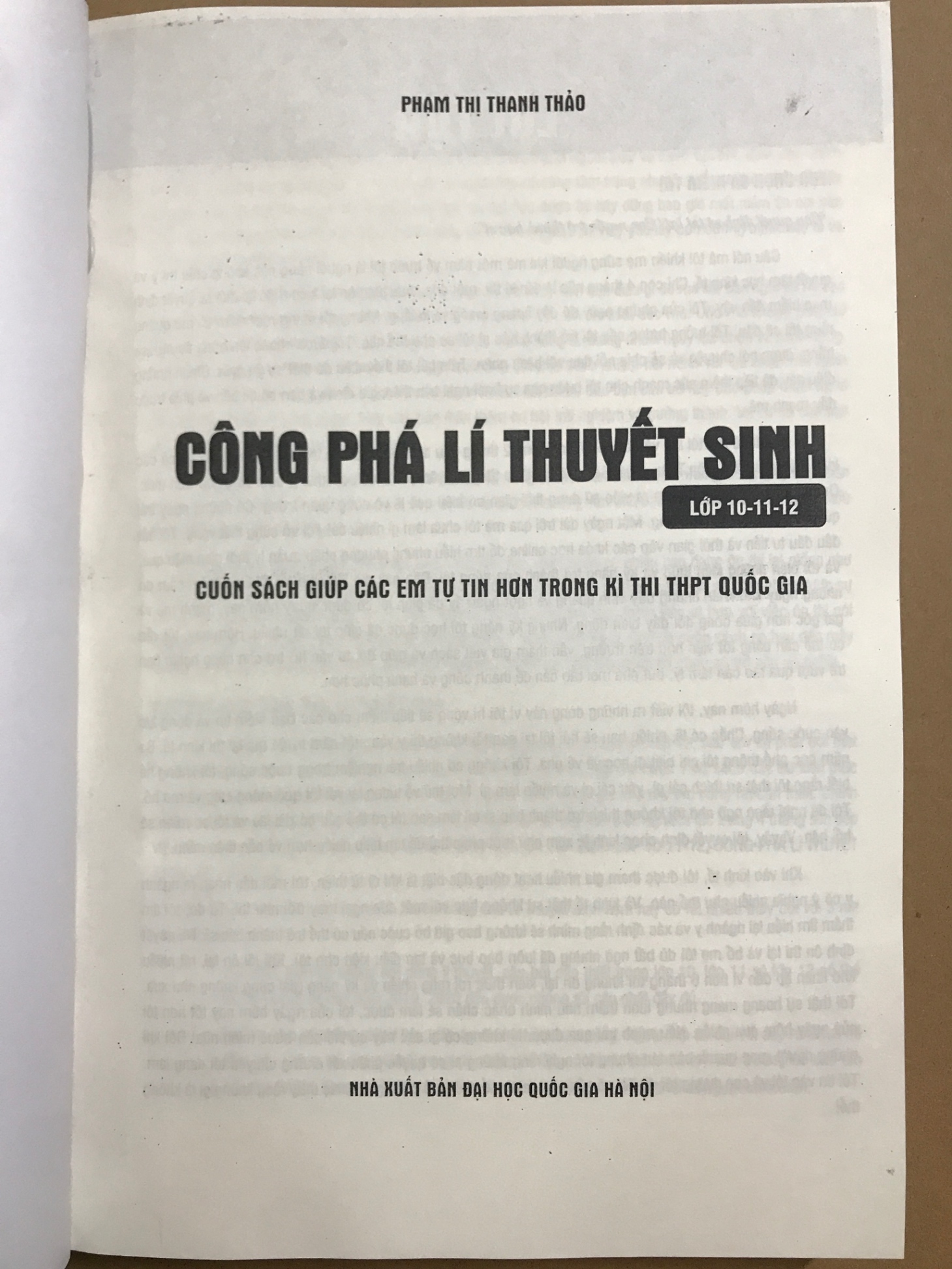 Công Phá Lí Thuyết Sinh Lovebook -B5