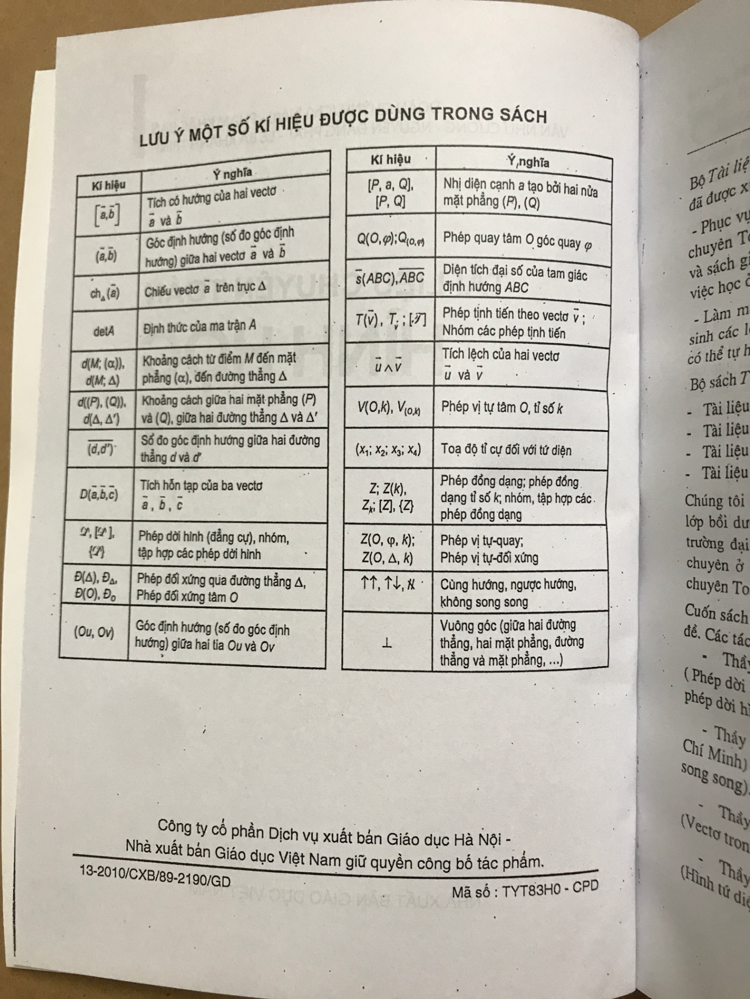 Tài liệu chuyên toán Hình học 11 -Đoàn Quỳnh -A5