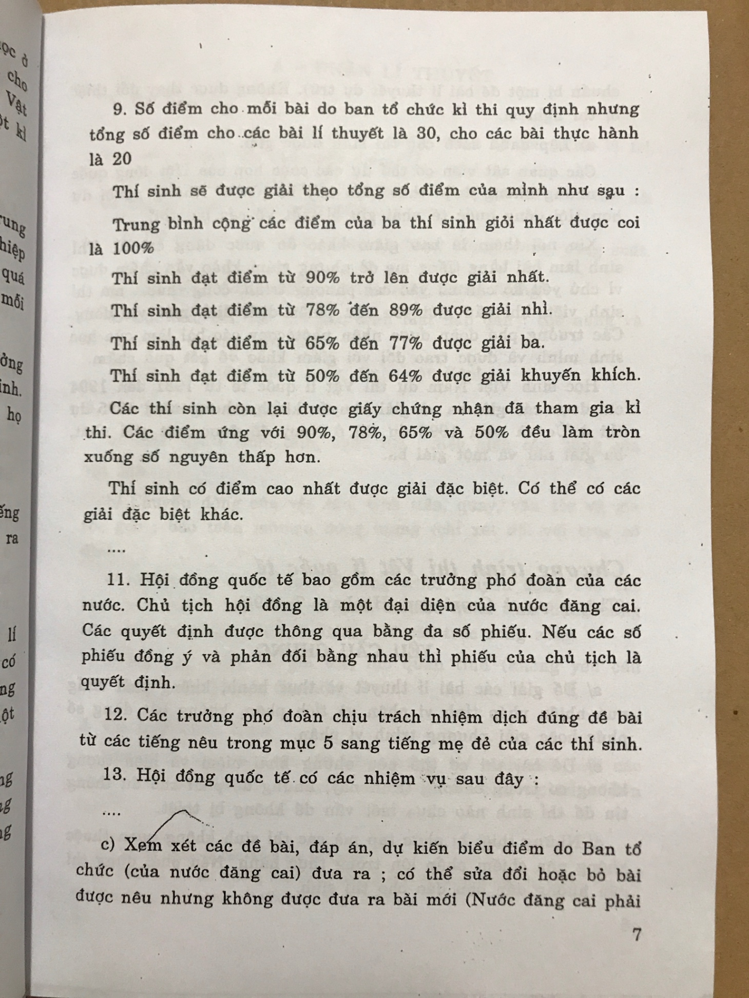 Bài thi Vật lí Quốc tế tập 1