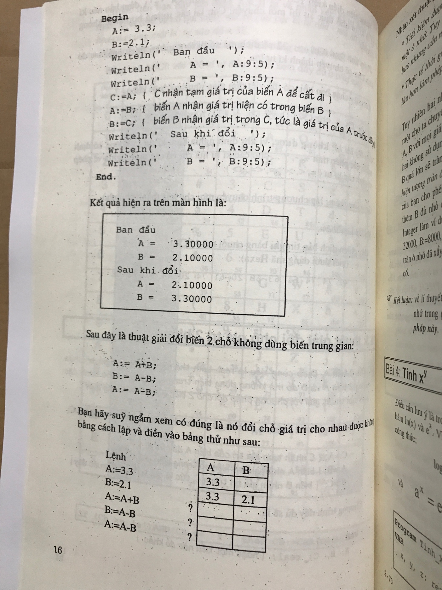 Bài tập Ngôn Ngữ Lập Trình Pascal Quách Tuấn Ngọc