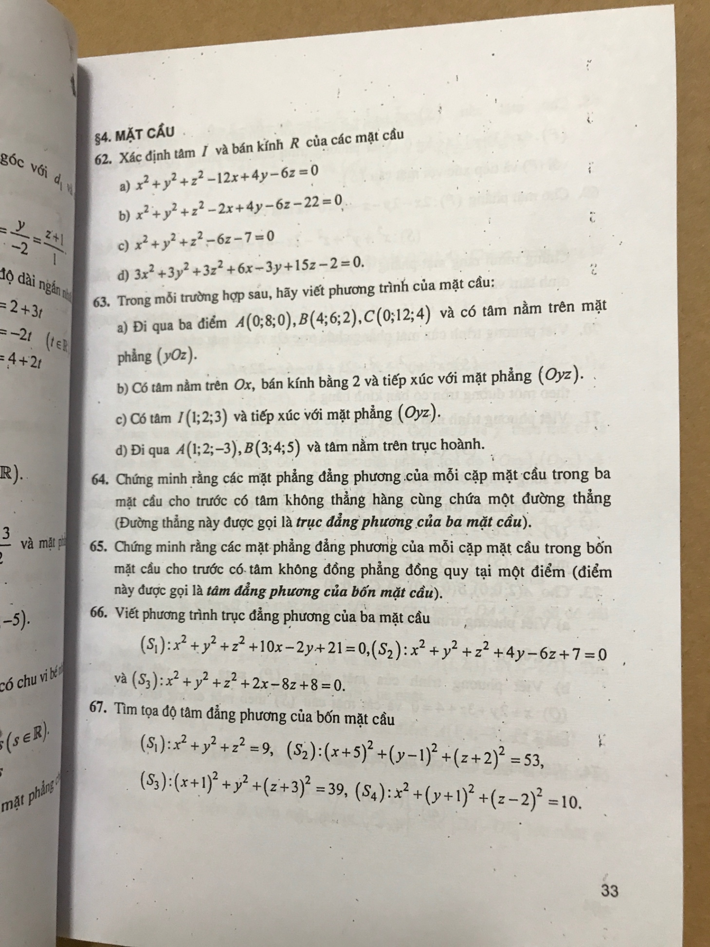 Tài liệu chuyên toán Bài tập Hình học 12 -Đoàn Quỳnh -A5