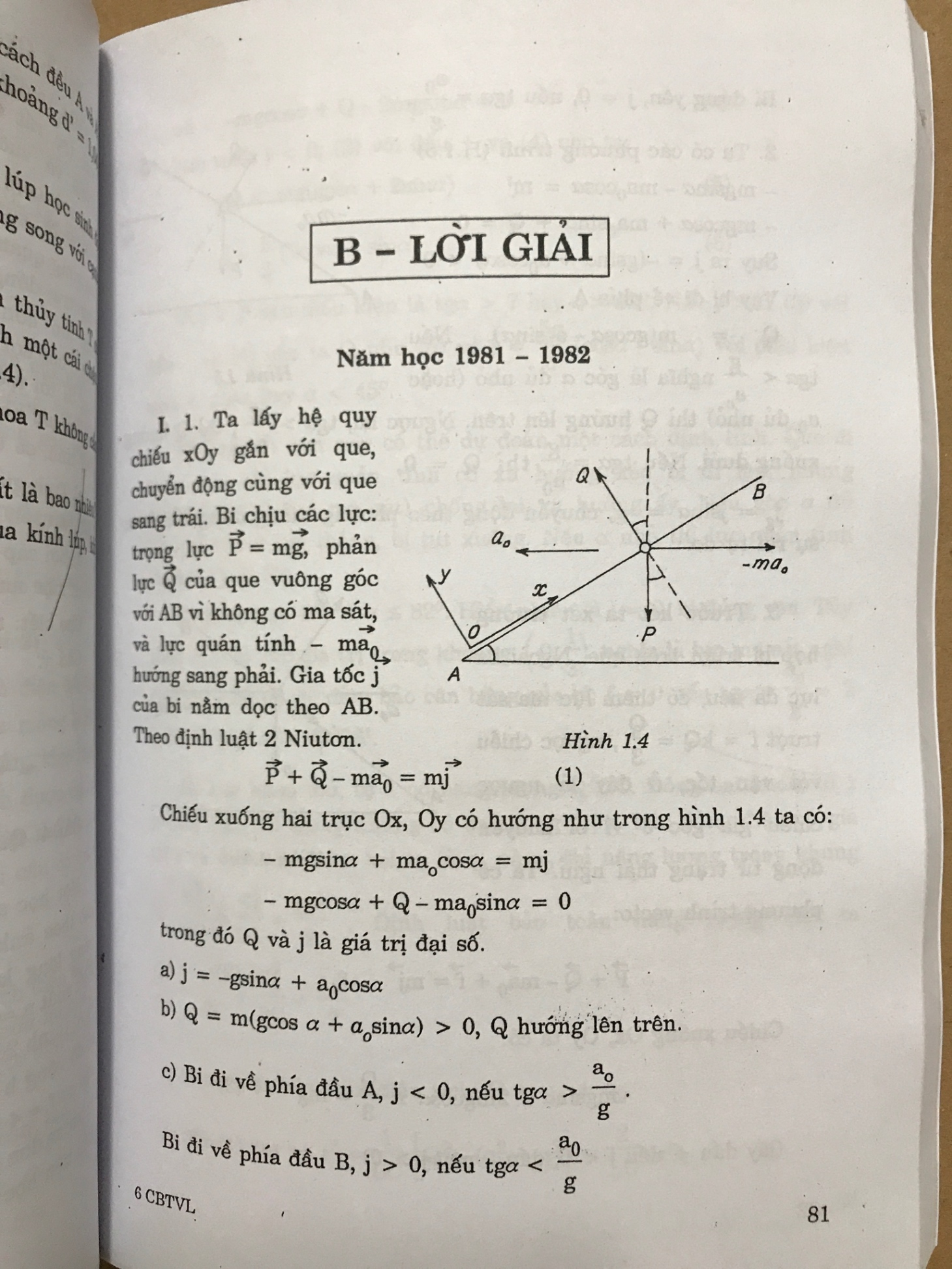 Các bài thi quốc gia chọn học sinh giỏi THPT Vật lí (1981-2001) - Dương Trọng Bái