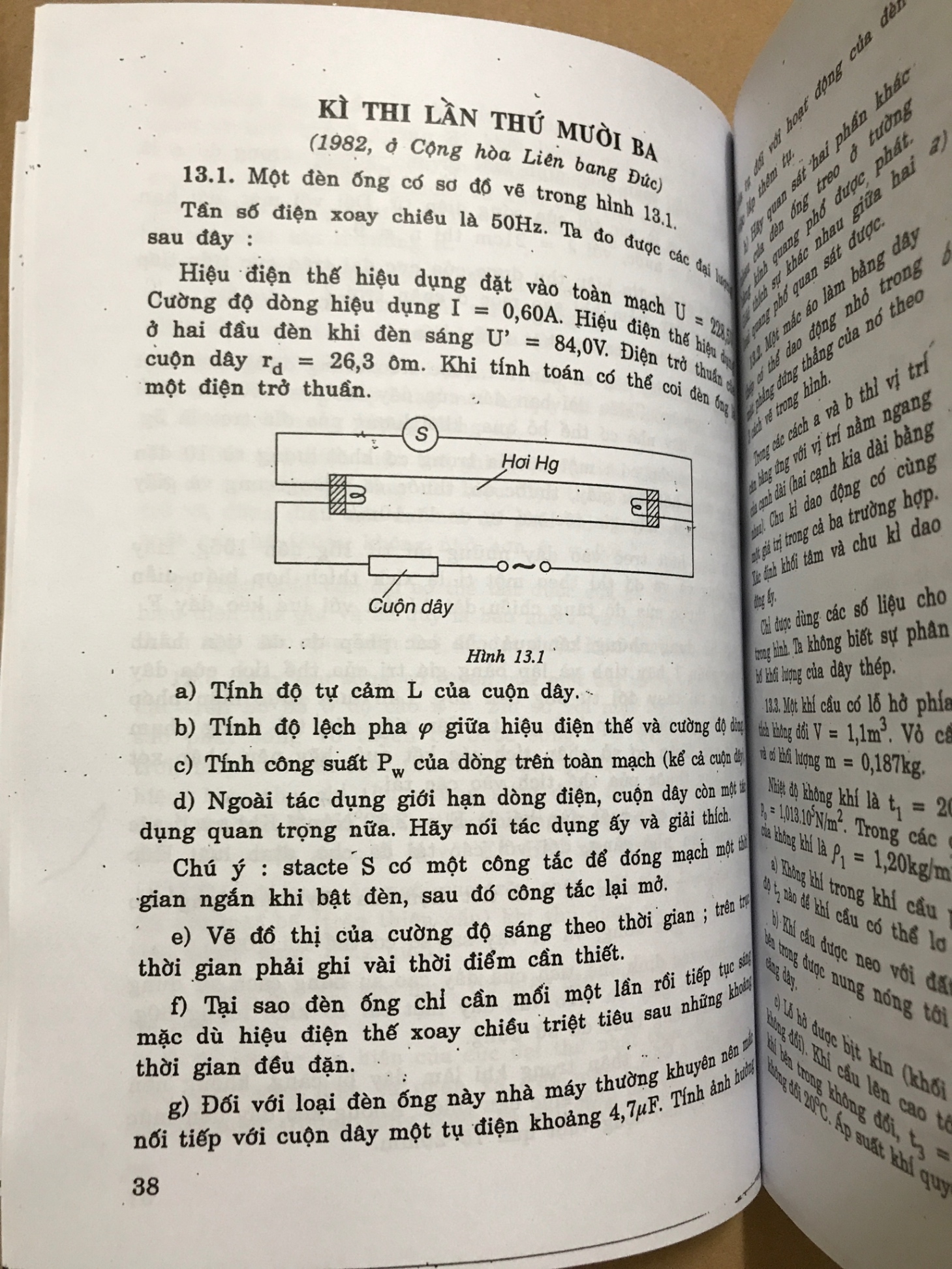 Bài thi Vật lí Quốc tế tập 1