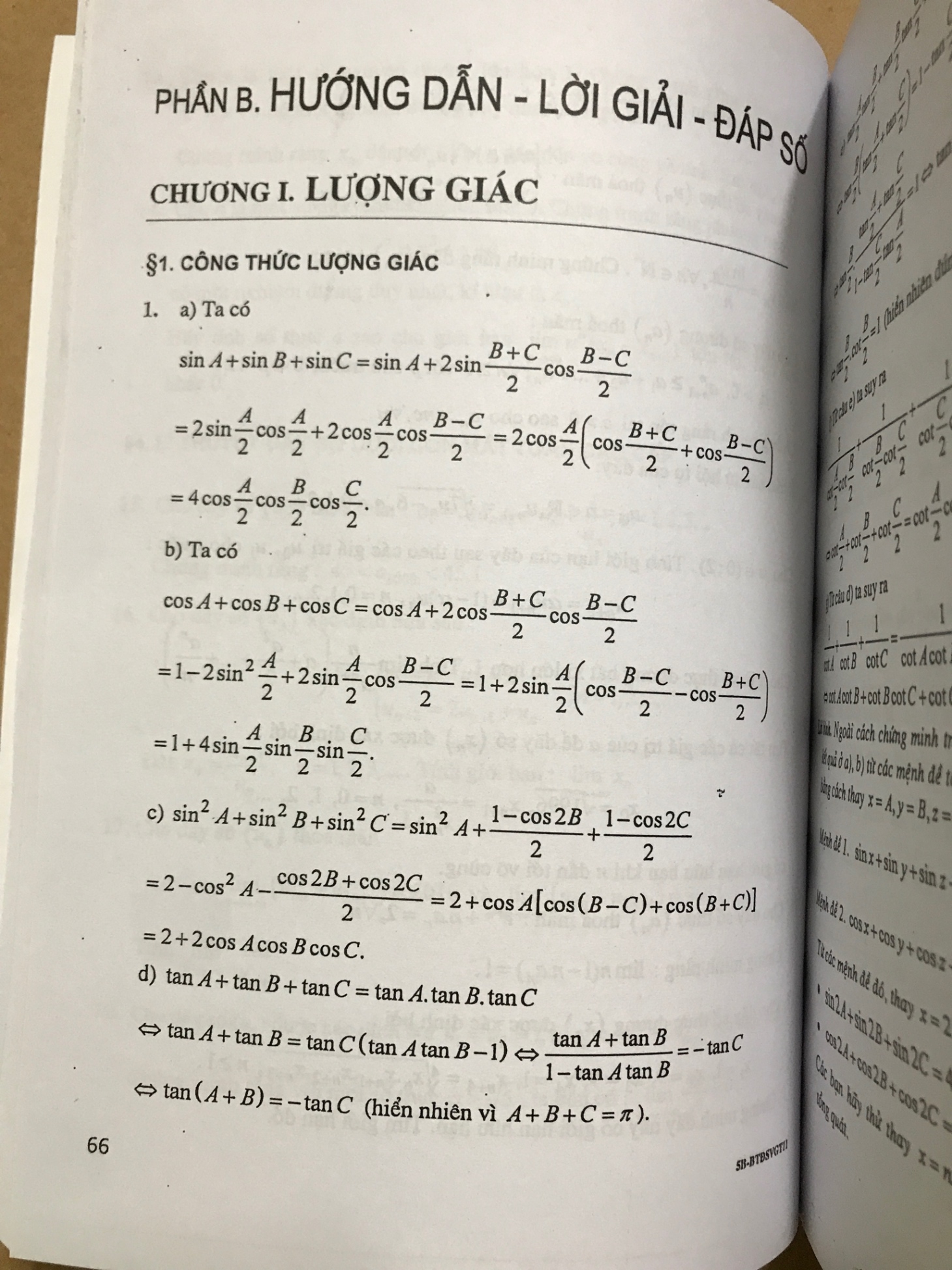 Tài liệu chuyên toán Bài tập Đại số và Giải tích 11 -Đoàn Quỳnh -A5