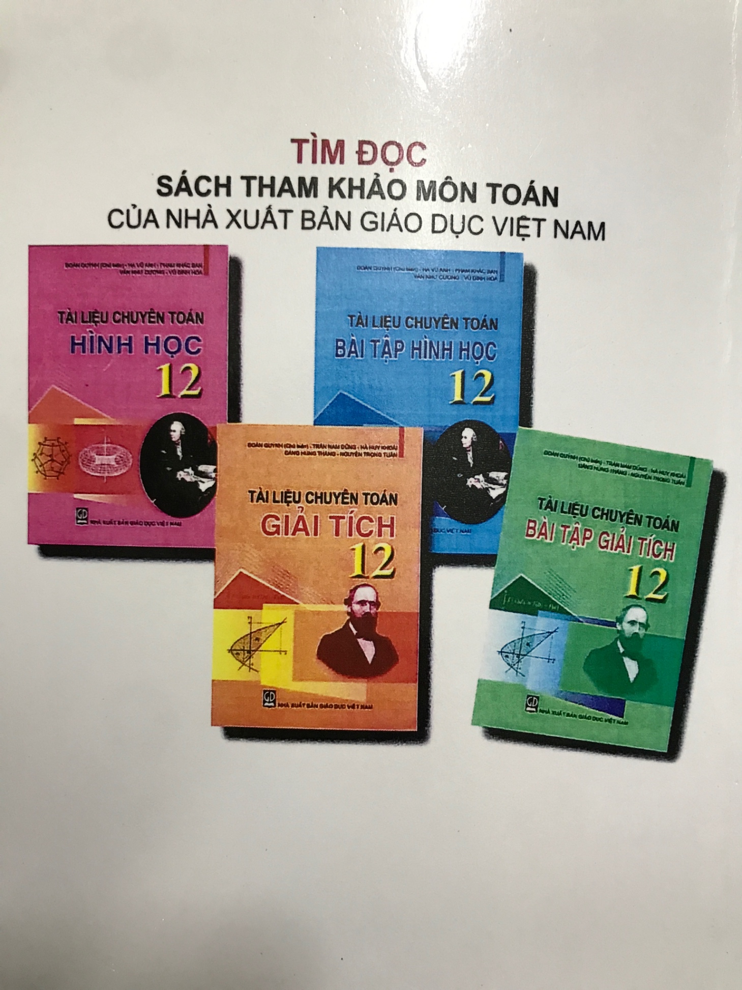 Tài liệu chuyên toán Bài tập Giải tích 12 -Đoàn Quỳnh -A5