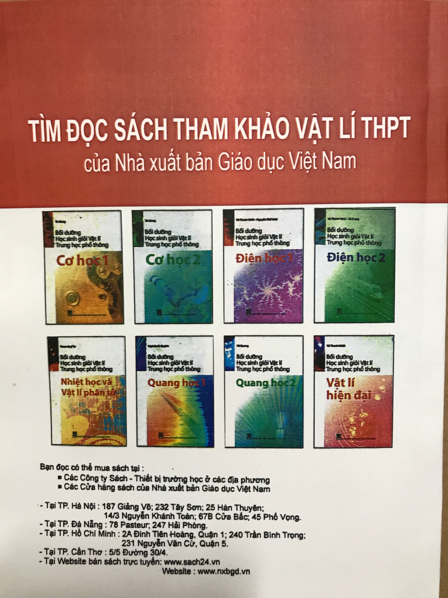 Các đề thi học sinh giỏi Vật lí (2001-2010) - Vũ Thanh Khiết, Vũ ĐìnhTúy