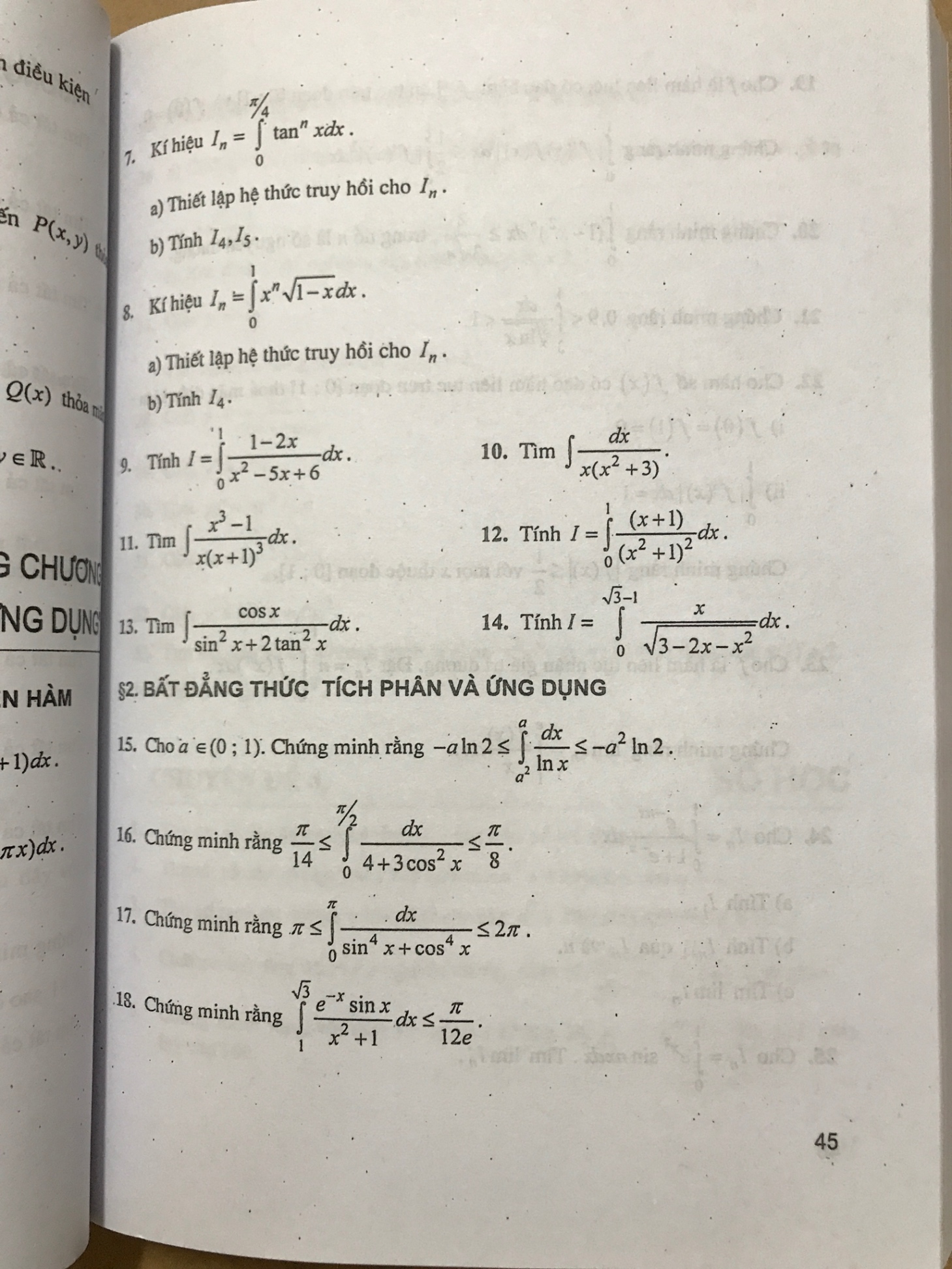 Tài liệu chuyên toán Bài tập Giải tích 12 -Đoàn Quỳnh -A5