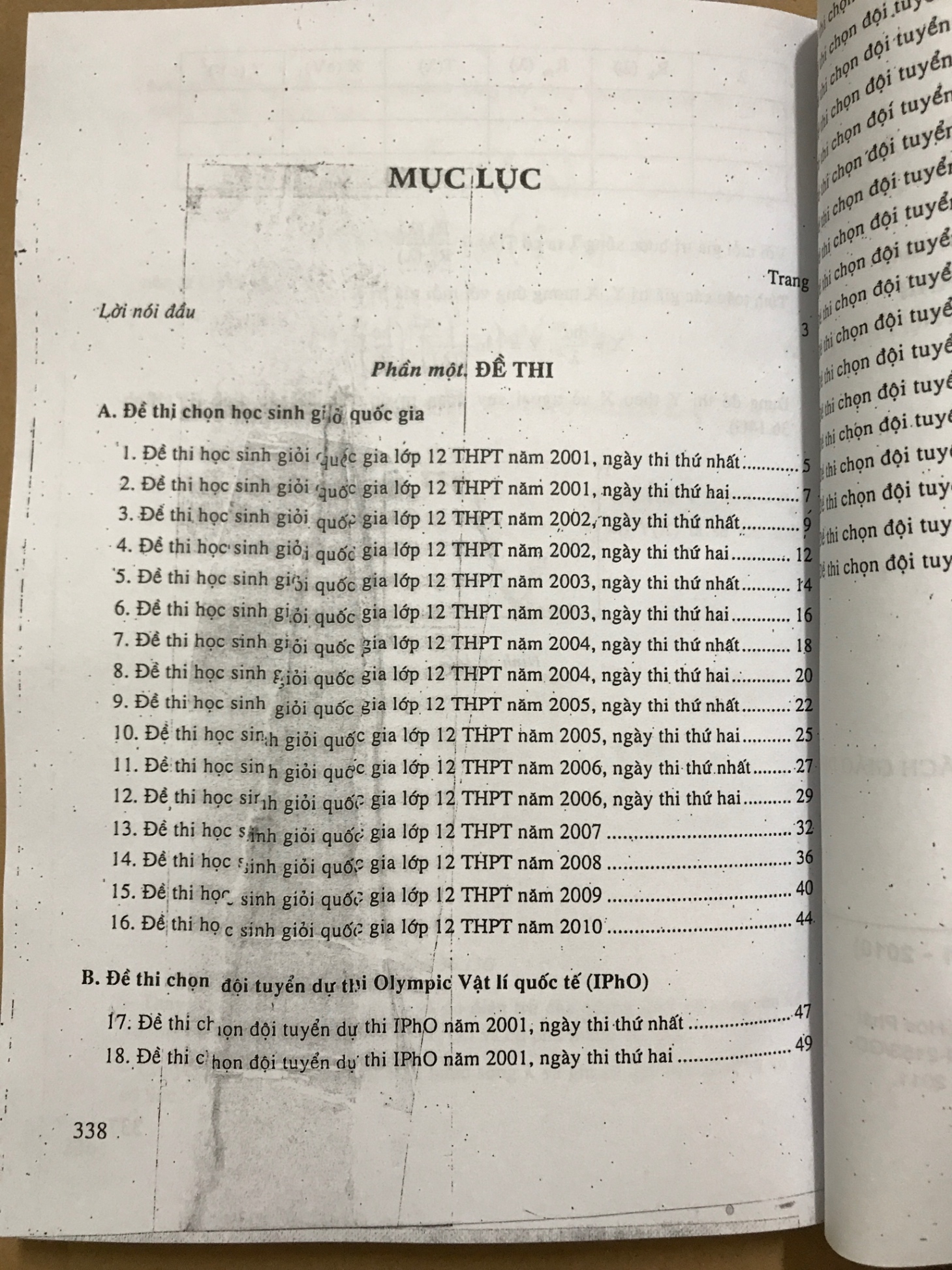 Các đề thi học sinh giỏi Vật lí (2001-2010) - Vũ Thanh Khiết, Vũ ĐìnhTúy