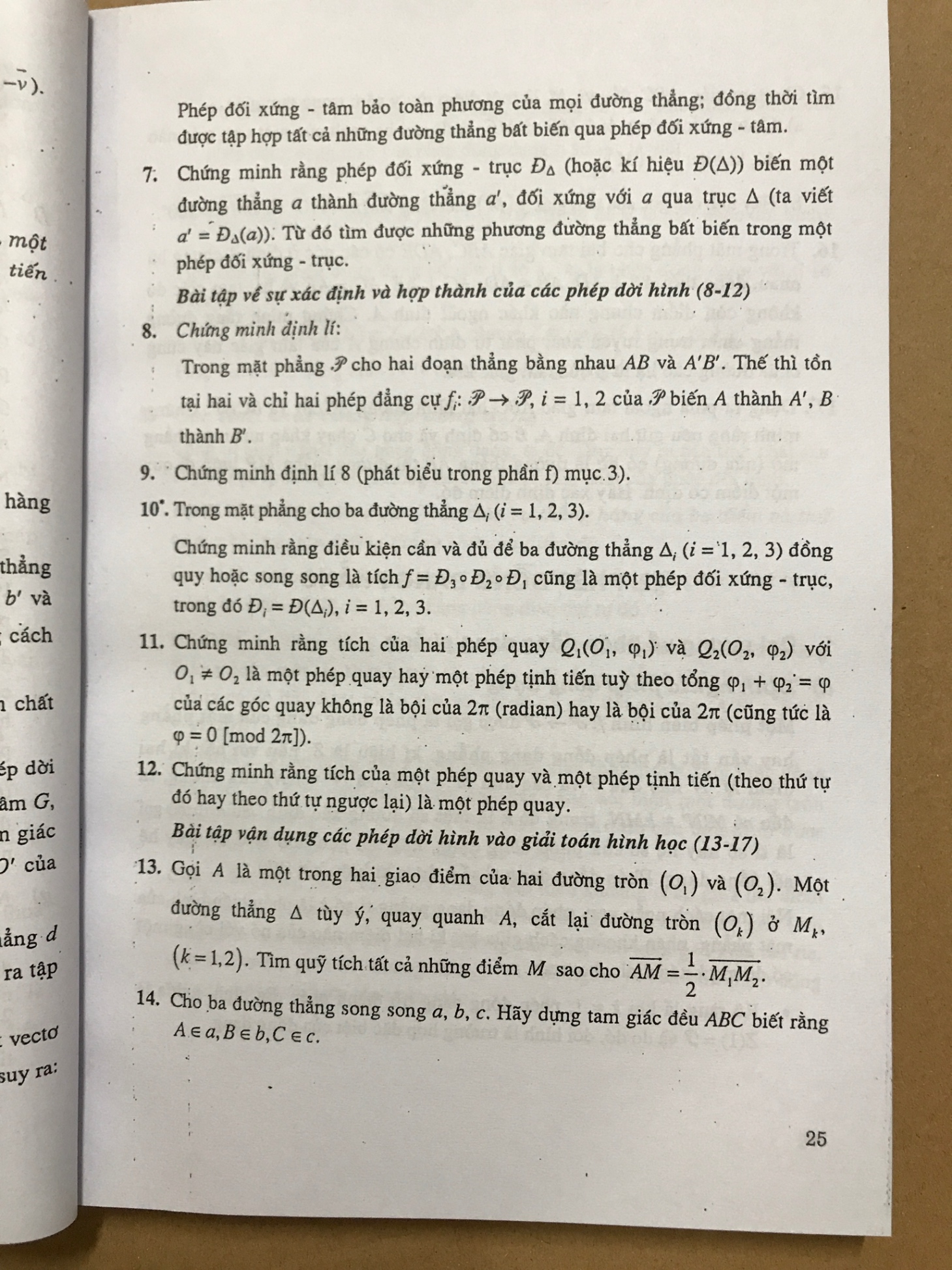 Tài liệu chuyên toán Hình học 11 -Đoàn Quỳnh -A5