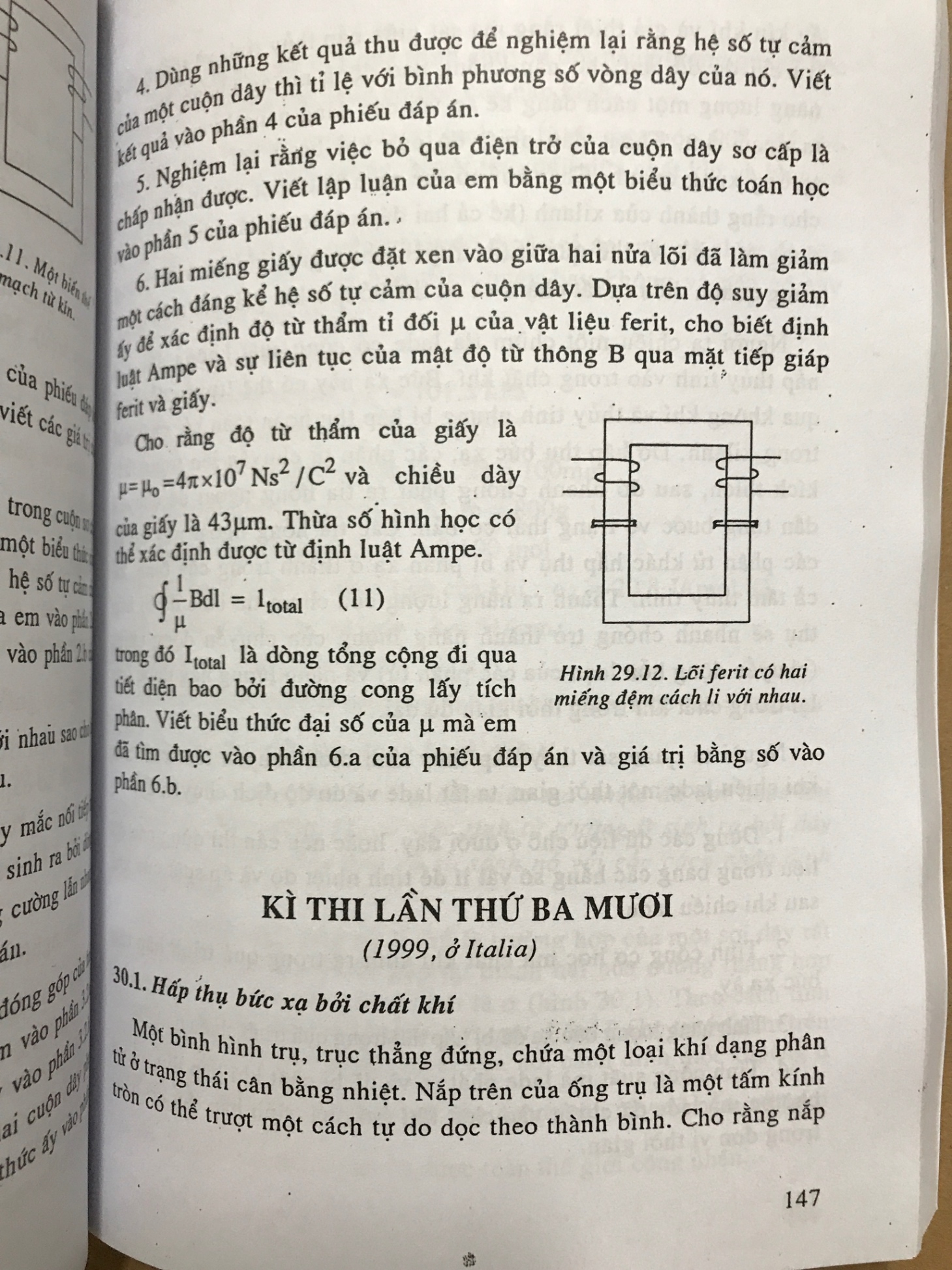 Bài thi Vật lí Quốc tế tập 2