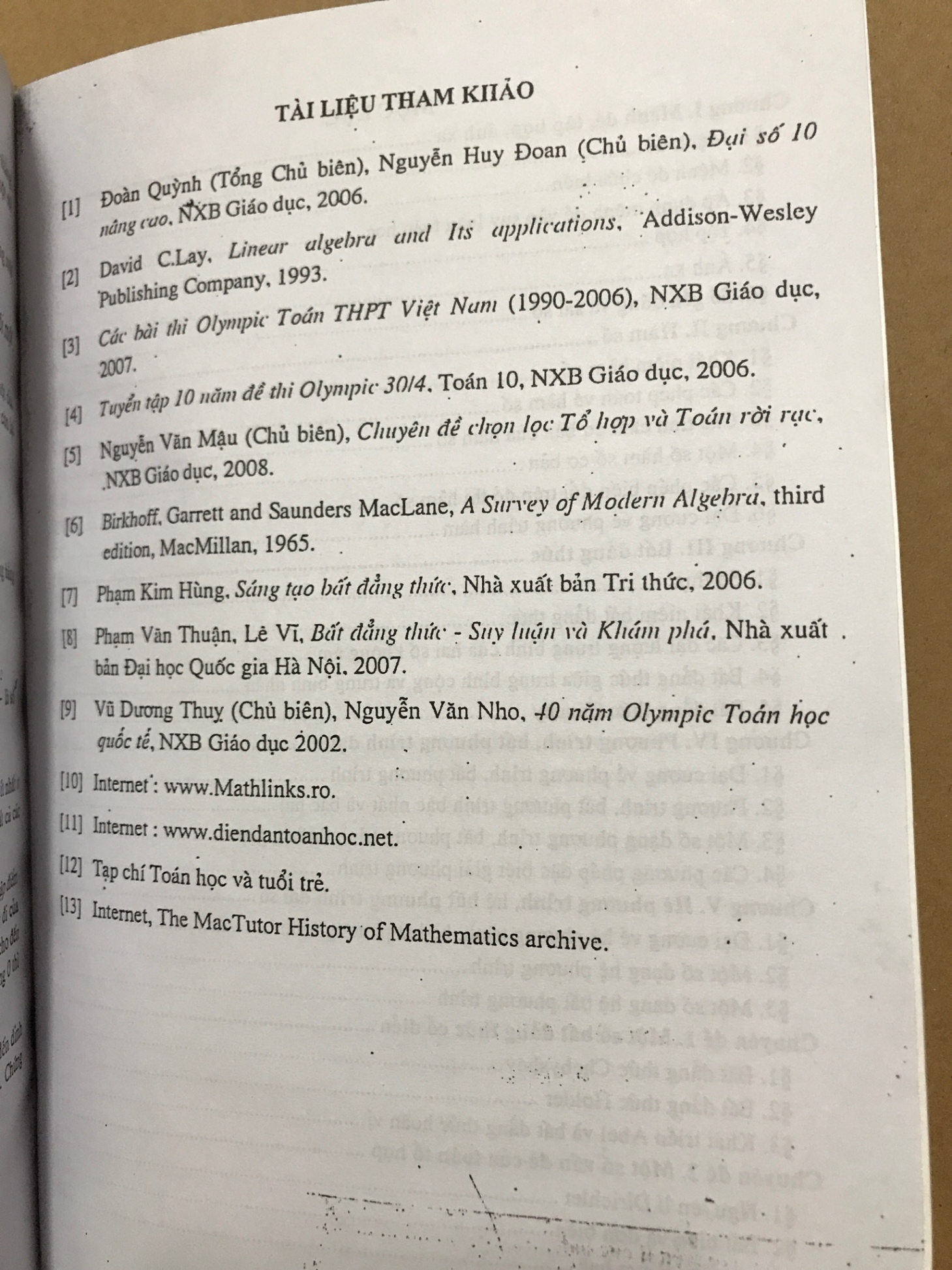 Tài liệu chuyên toán Đại số 10 -Đoàn Quỳnh -A5