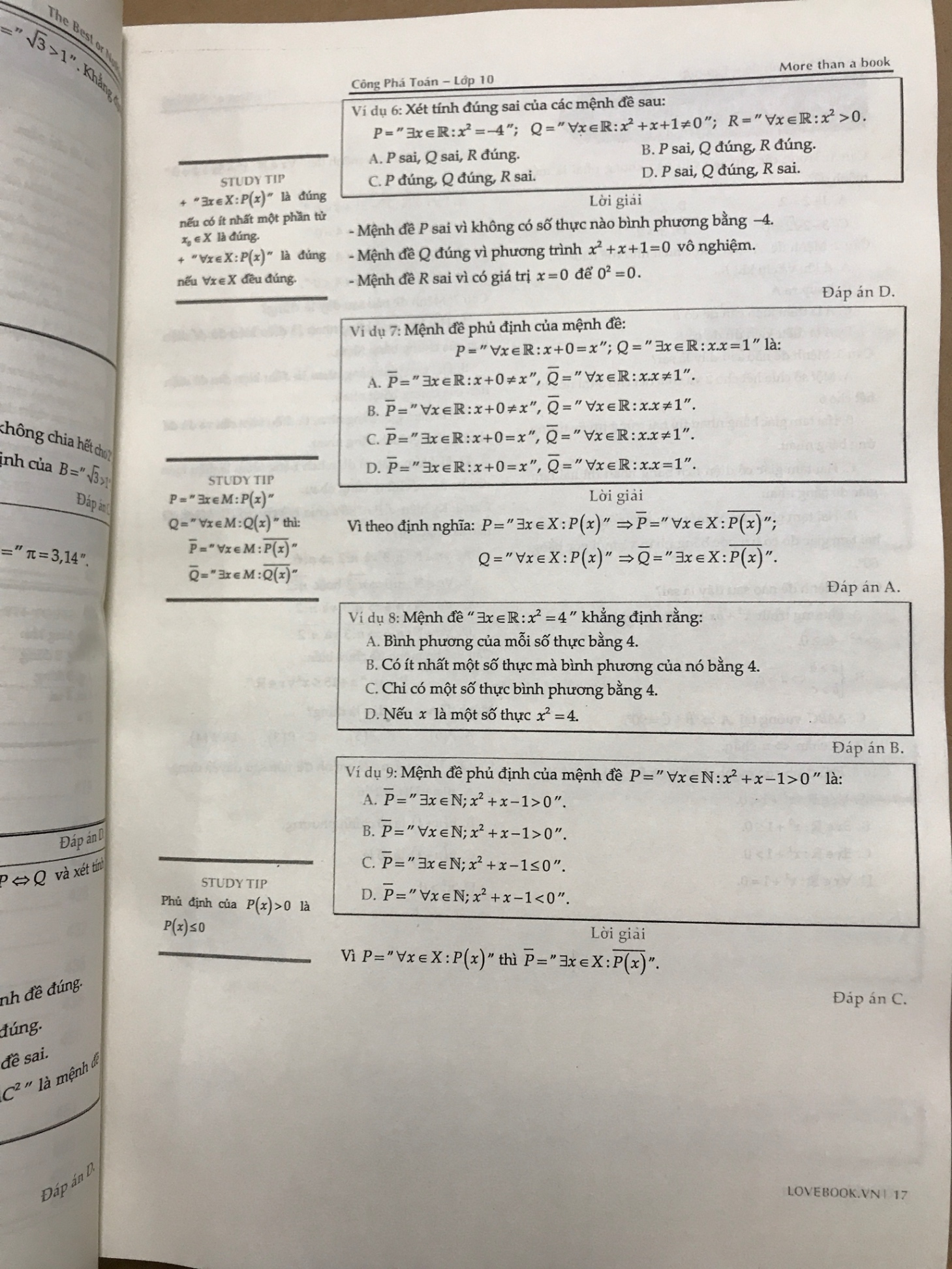 Công Phá Toán 1 Lovebook (Sách Photocopy)