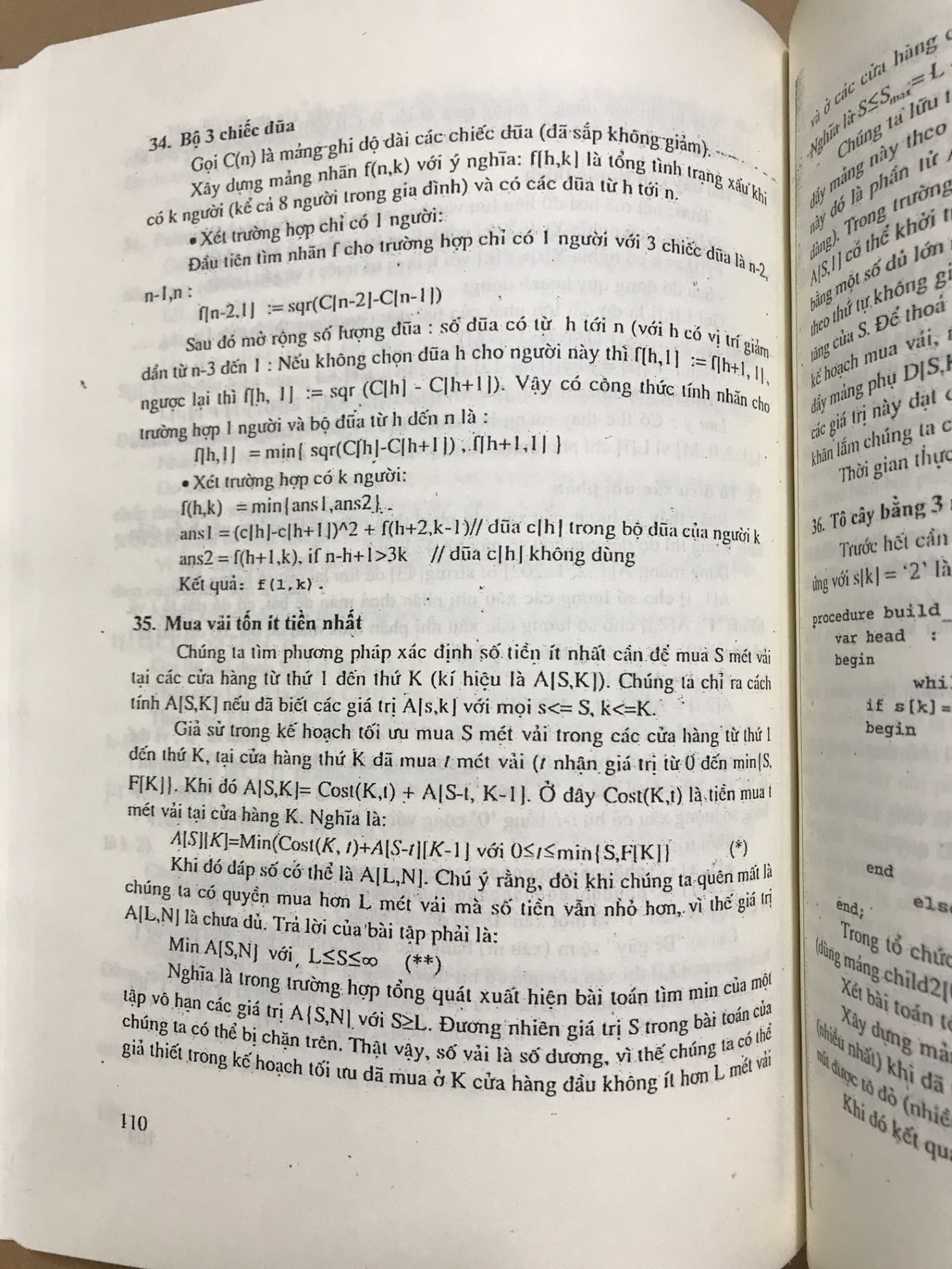 Chuyên đề bồi dưỡng học sinh giỏi tin học trung học phổ thông Bài tập quy hoạch động Trần Đỗ Hùng Đỗ Đức Đông Lê Sĩ Quang NXB GD