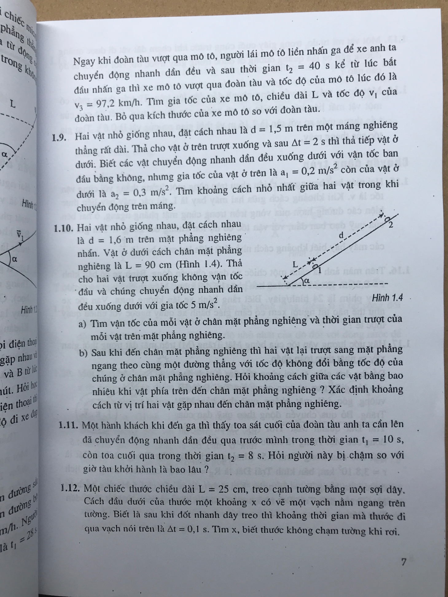 Tài liệu chuyên vật lí 10 Bài tập