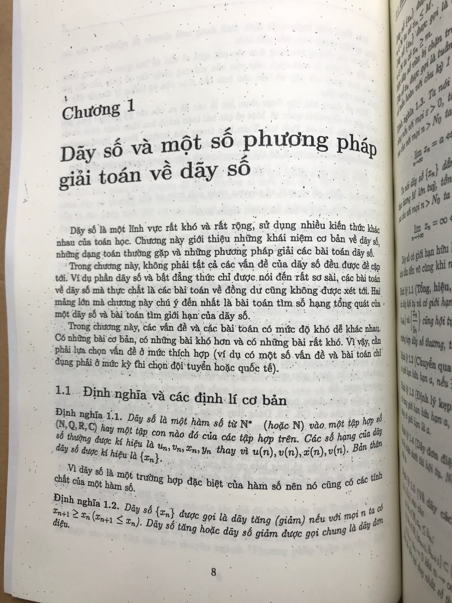 Các chuyên đề bồi dưỡng học sinh chuyên toán - Dãy số và Áp dụng Nguyễn Văn Mậu