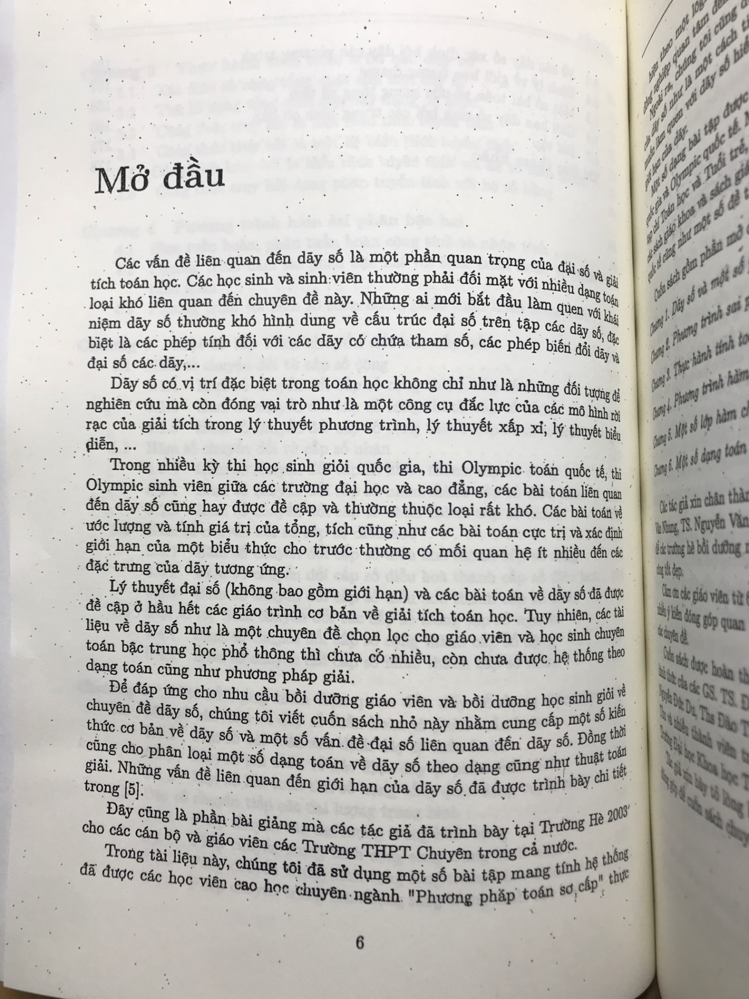 Các chuyên đề bồi dưỡng học sinh chuyên toán - Dãy số và Áp dụng Nguyễn Văn Mậu