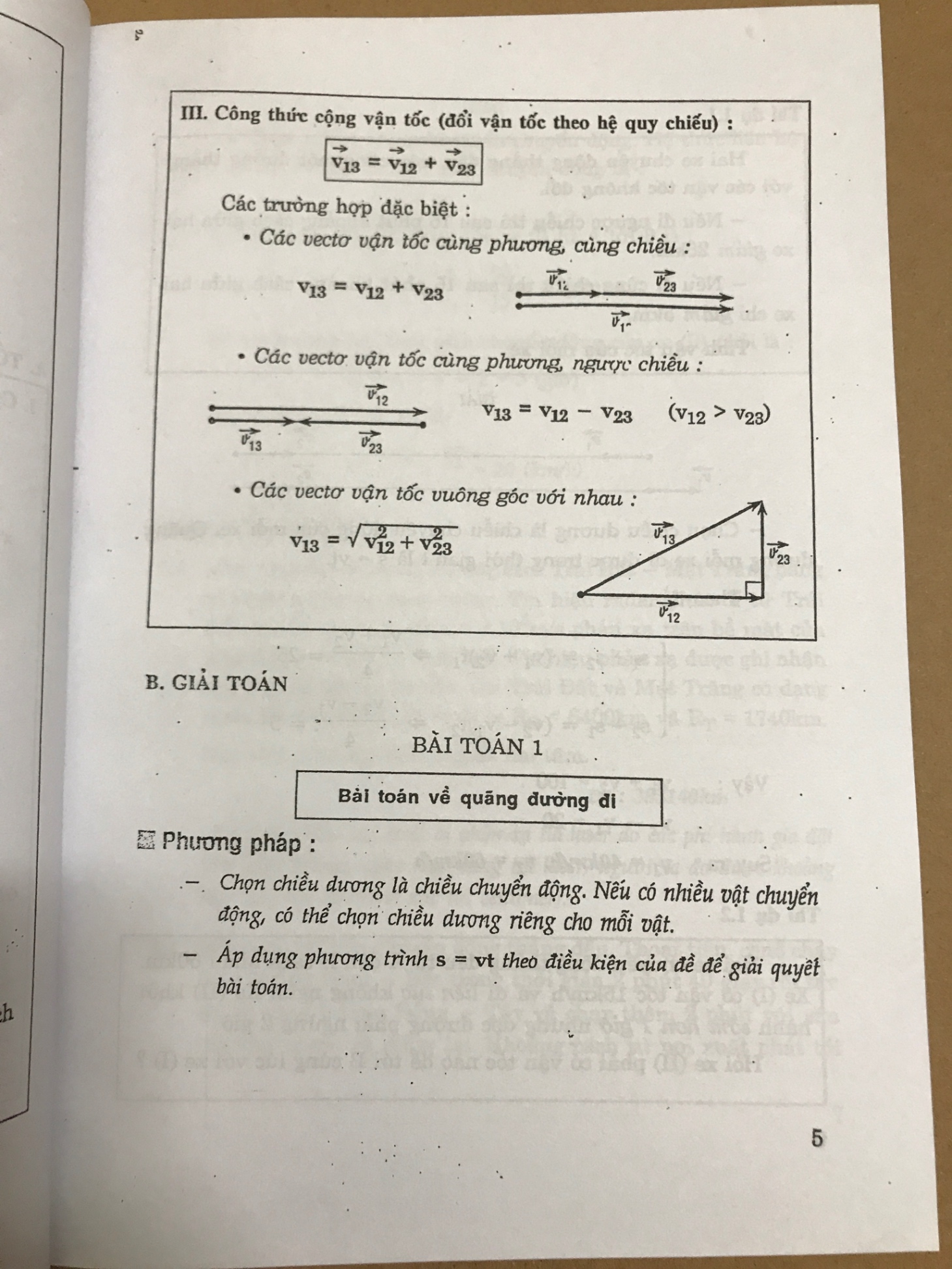 Giải toán Vật lý 10 tập 1 - Bùi Quang Hân