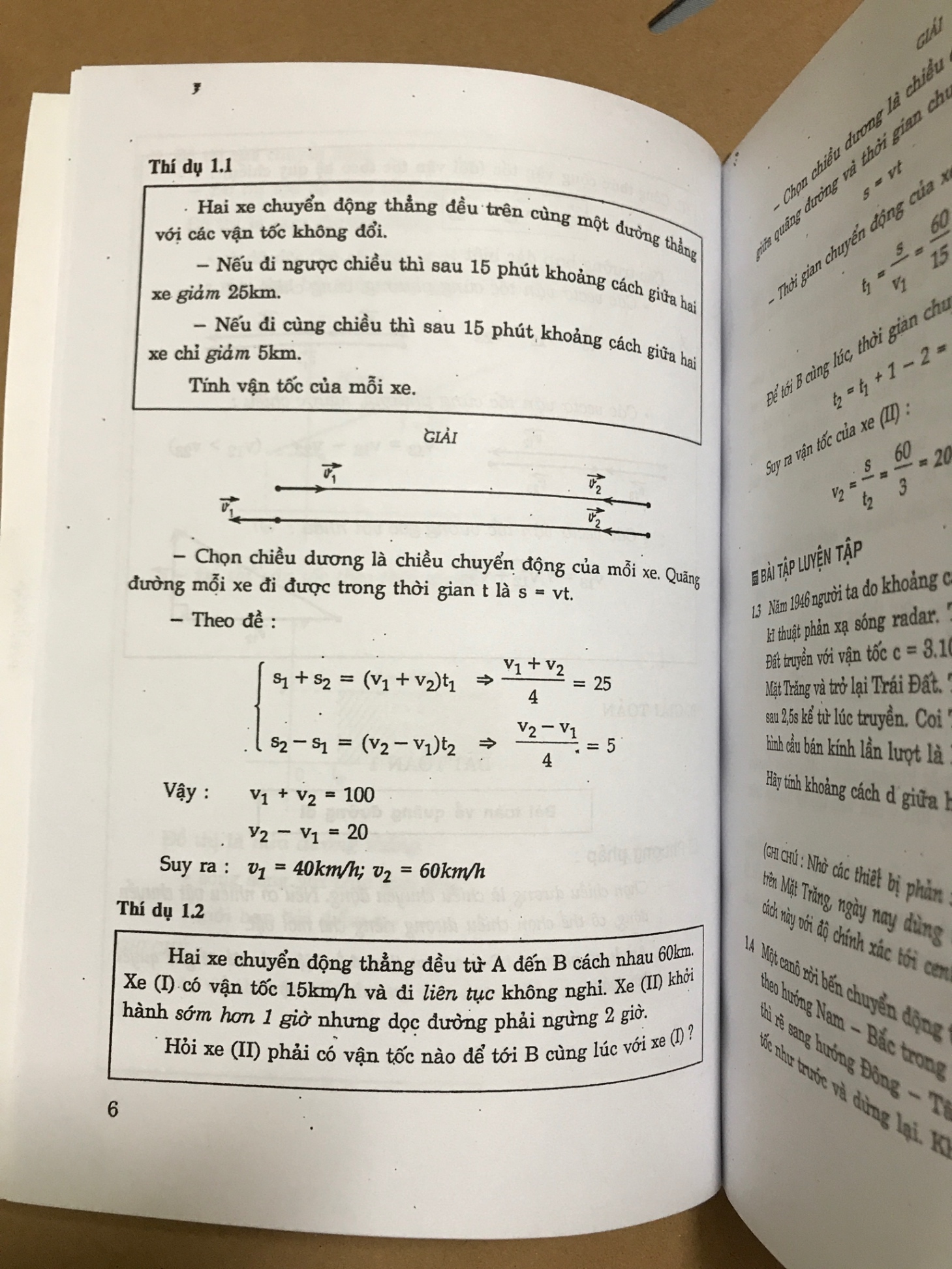 Giải toán Vật lý 10 tập 1 - Bùi Quang Hân