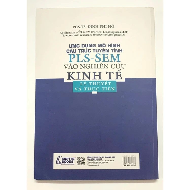 Ứng Dụng Mô Hình Cấu Trúc Tuyến Tính PLS-SEM Vào Nghiên Cứu Kinh Tế Lý Thuyết Và Thực Tiễn