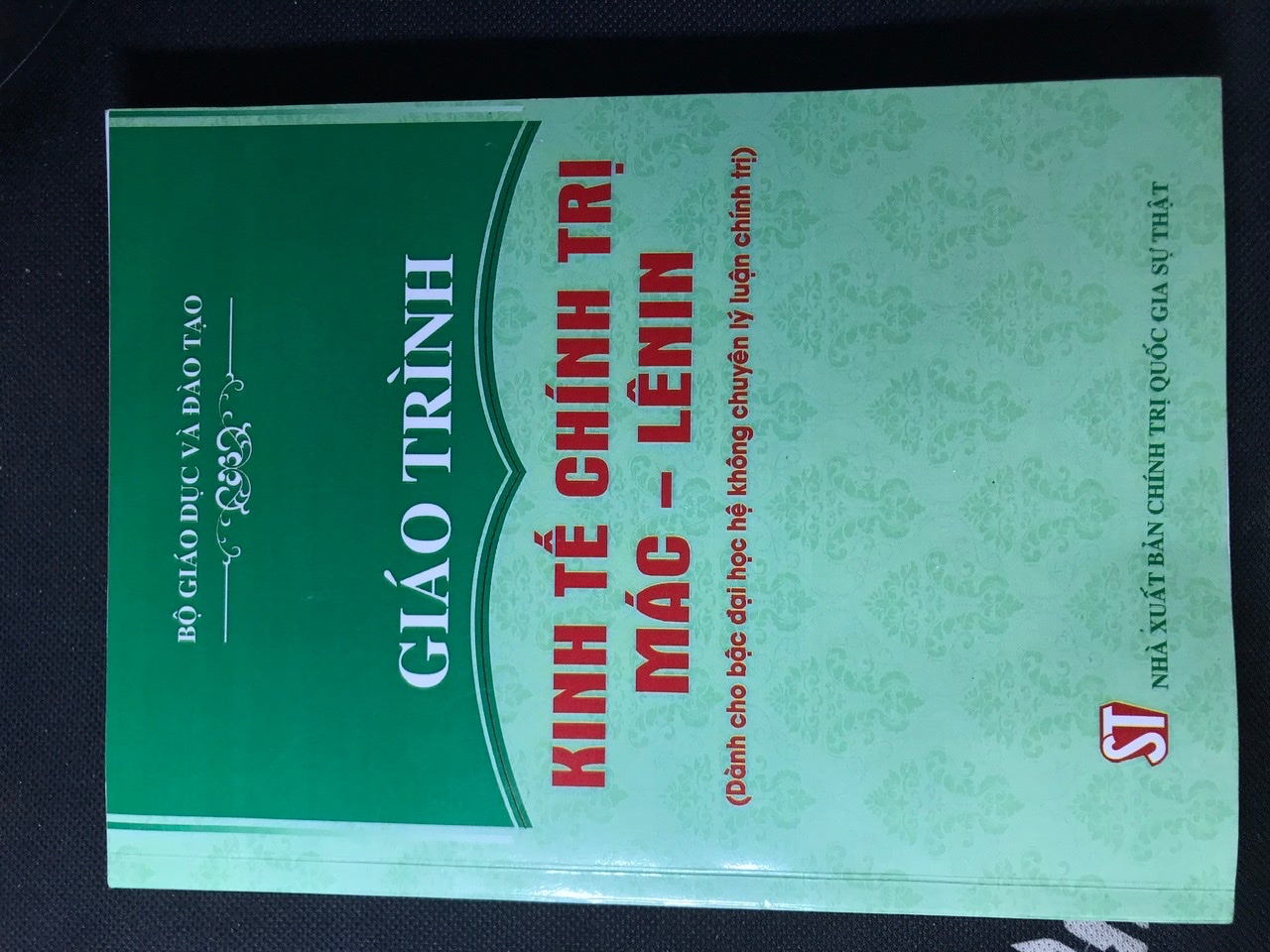 Giáo trình Kinh tế chính trị Mác - Lênin