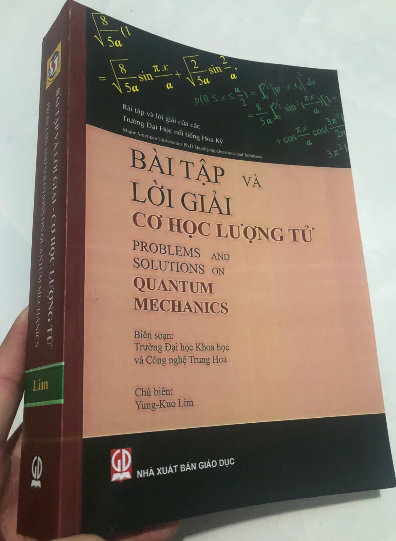 Bài tập và lời giải Cơ học lượng tử - Yung-Kuo Lim (Chủ biên), NXB Giáo Dục