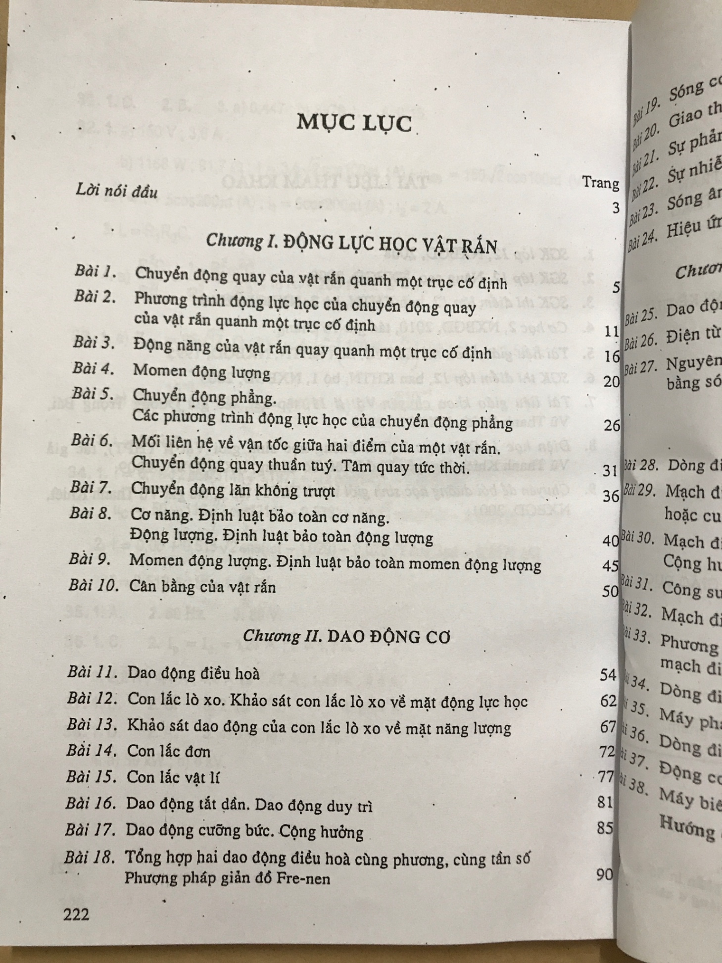 Tài liệu chuyên vật lí 12 tập 1 - Vũ Quang, Vũ Thanh Khiết