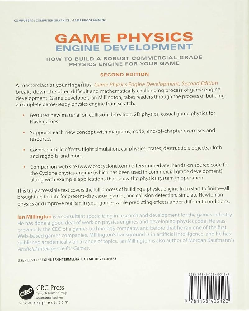 Game Physics Engine Development: How to Build a Robust Commercial-Grade ...